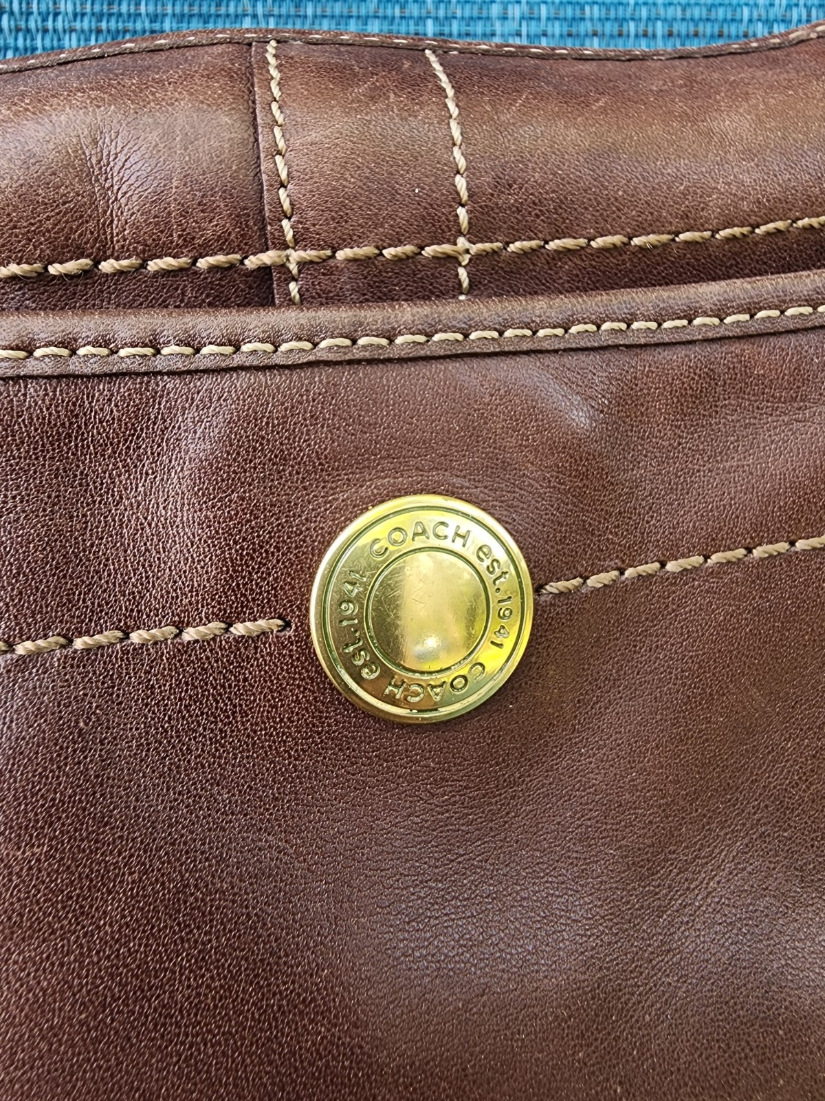 Coach Y2K Brown Leather Ergo Hobo Shoulder Bag – VINTAGE Classic- Pre Owed -Look