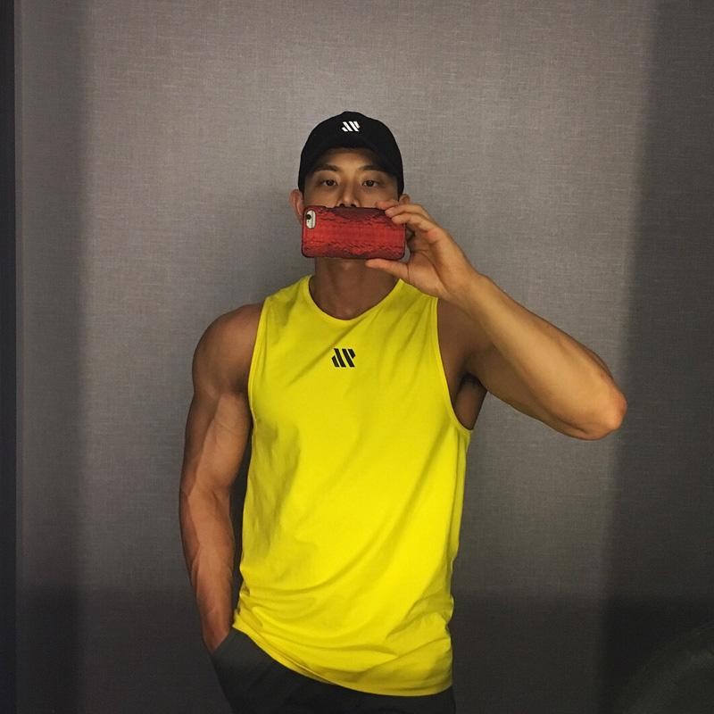 Men’s Mesh Bodybuilding Stringer – Quick‑dry Sleeveless Gym Fitness Vest