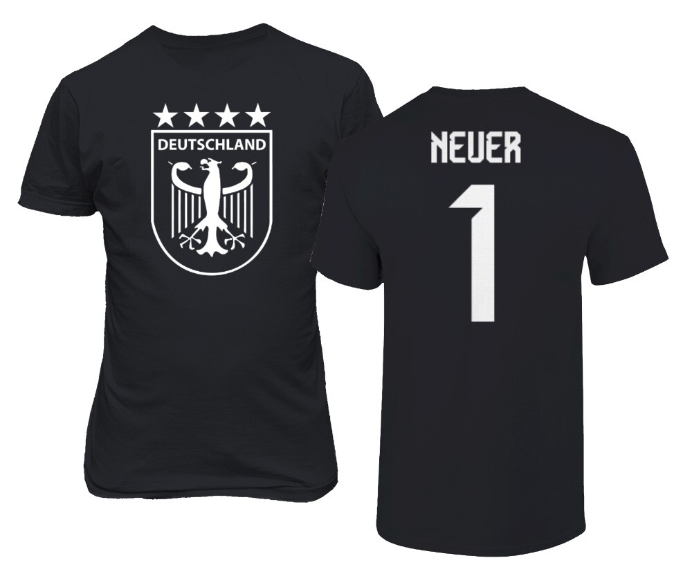 German Soccer #1 Manuel Neuer World Football Fans Adult and Youth T-Shirt