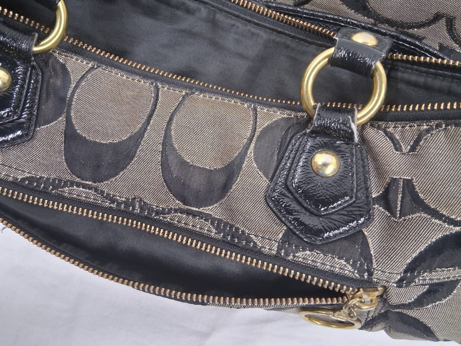 Coach Poppy Gold Purse