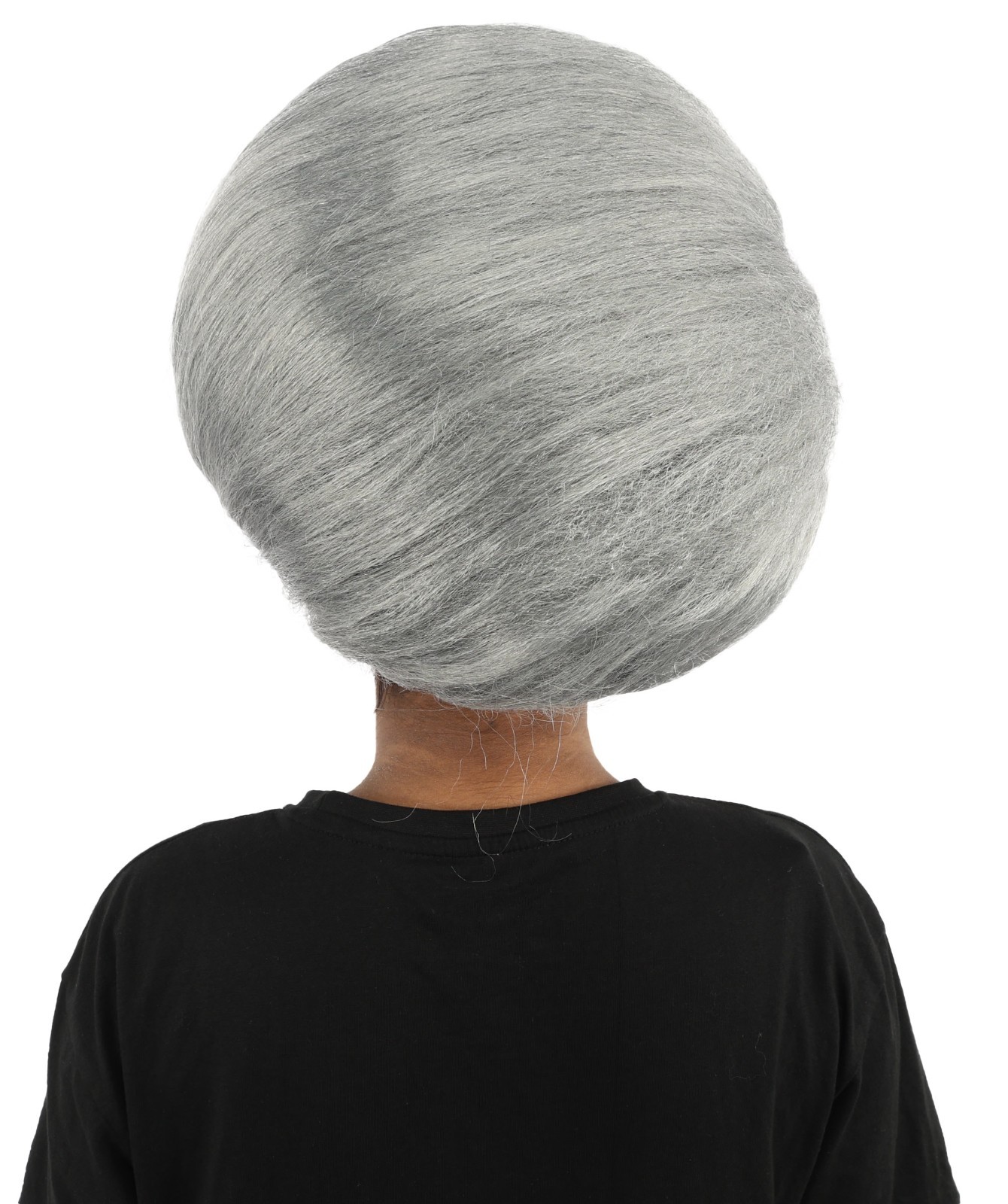 Architectural Beehive Wig, Monochromatic steel grey, create of synthetic fiber
