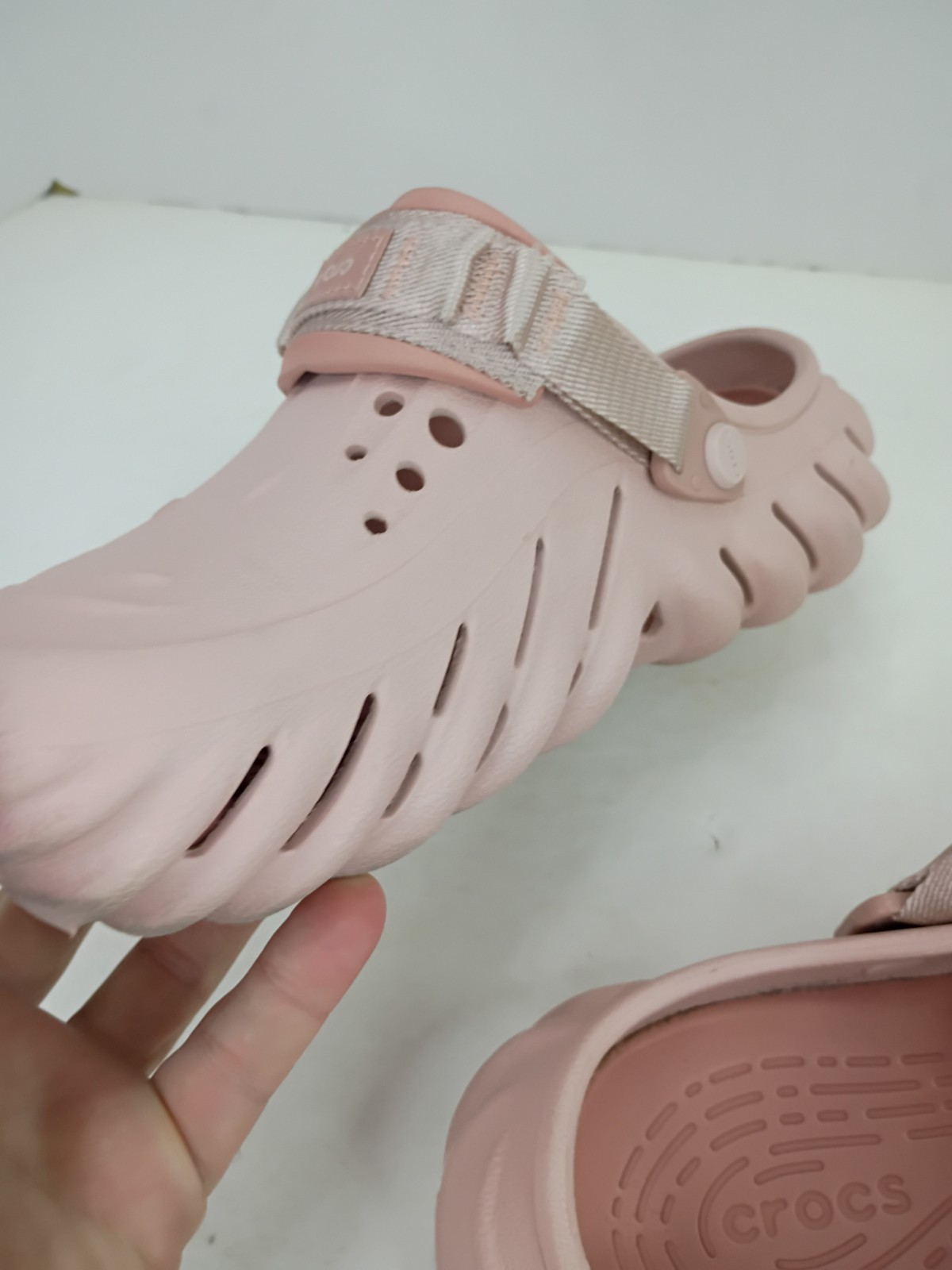 Crocs Echo Clog Clay Pink US Size Women’s 8 Men’s 6