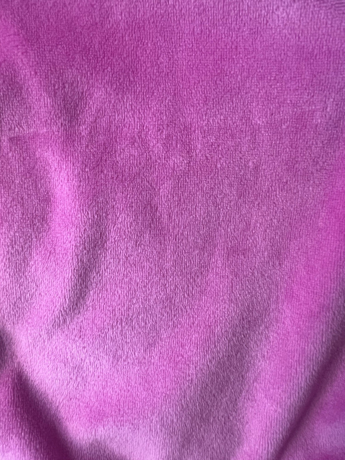 Nike Baby Girl Velour Zip Hoodie Jacket Size 18M Pink Fuchsia Sweatshirt Defect