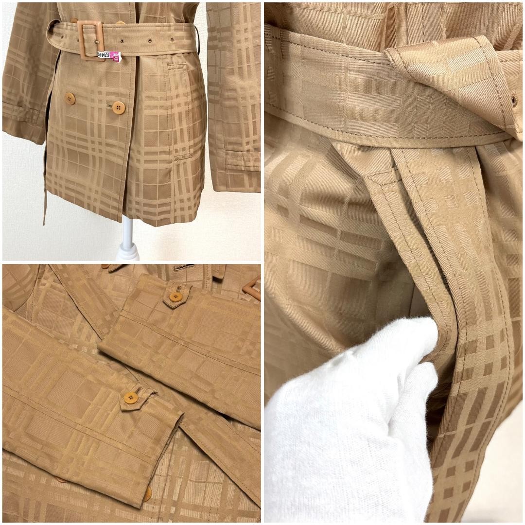 Excellent Condition BURBERRY LONDON Mid Length Coat 40 Nova Check