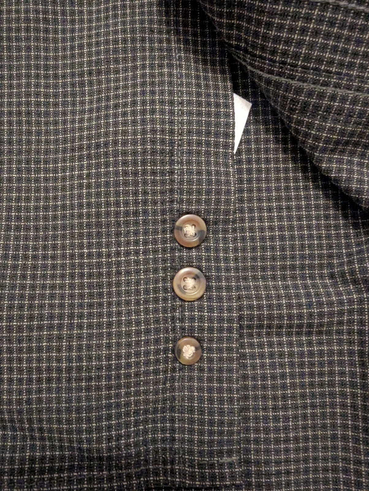 Pendleton Sir Pendleton Men’s L Brown Check Wool Worsted Button-Up Pockets