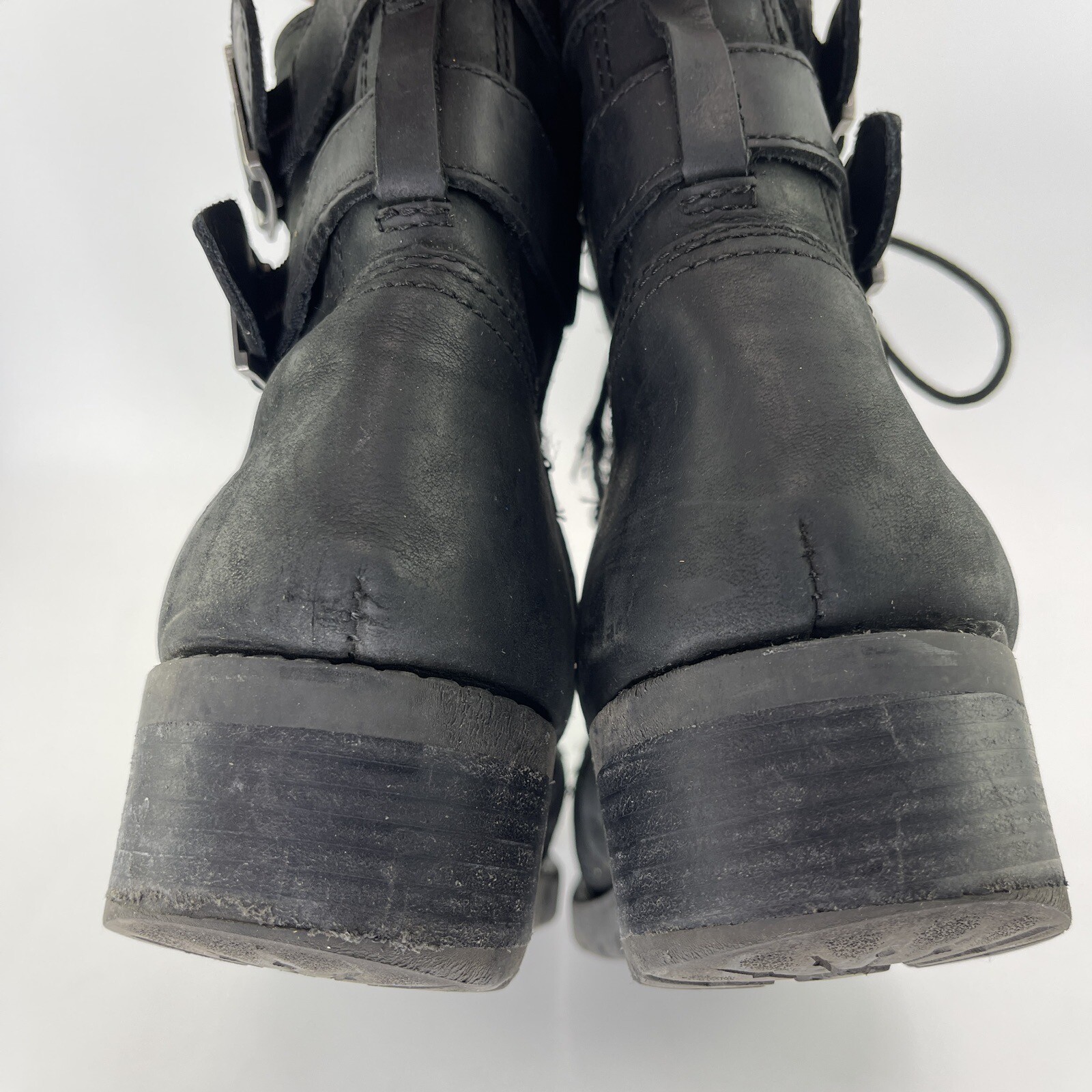 Harley Davidson Women’s Archer 6.25-In Leather Motorcycle Boots D84464 Size 9M
