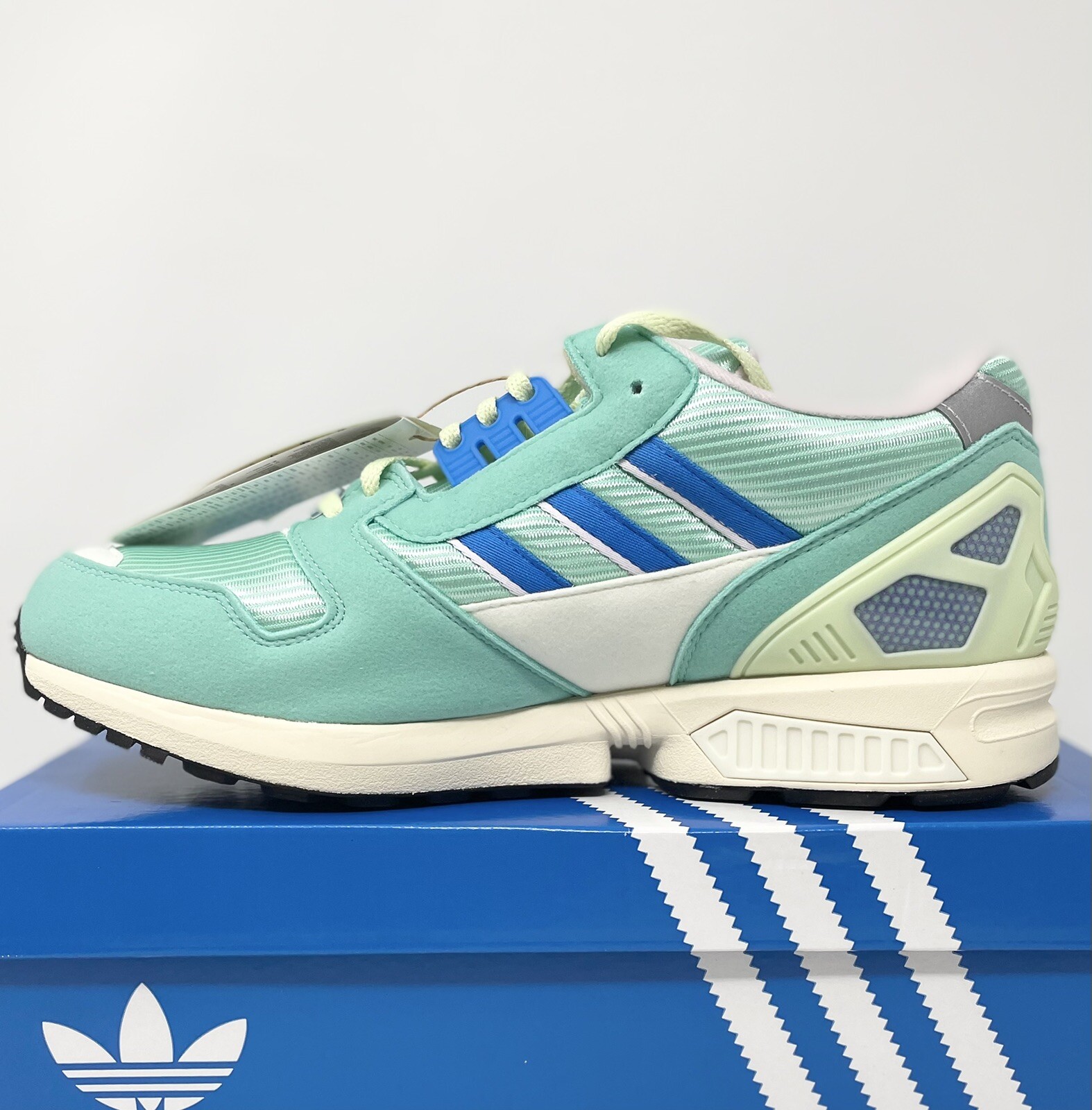 ADIDAS ZX 8000 ALMOST LIME GV8270 SIZE 47 1/3 BNWT no AQUA HYDRA