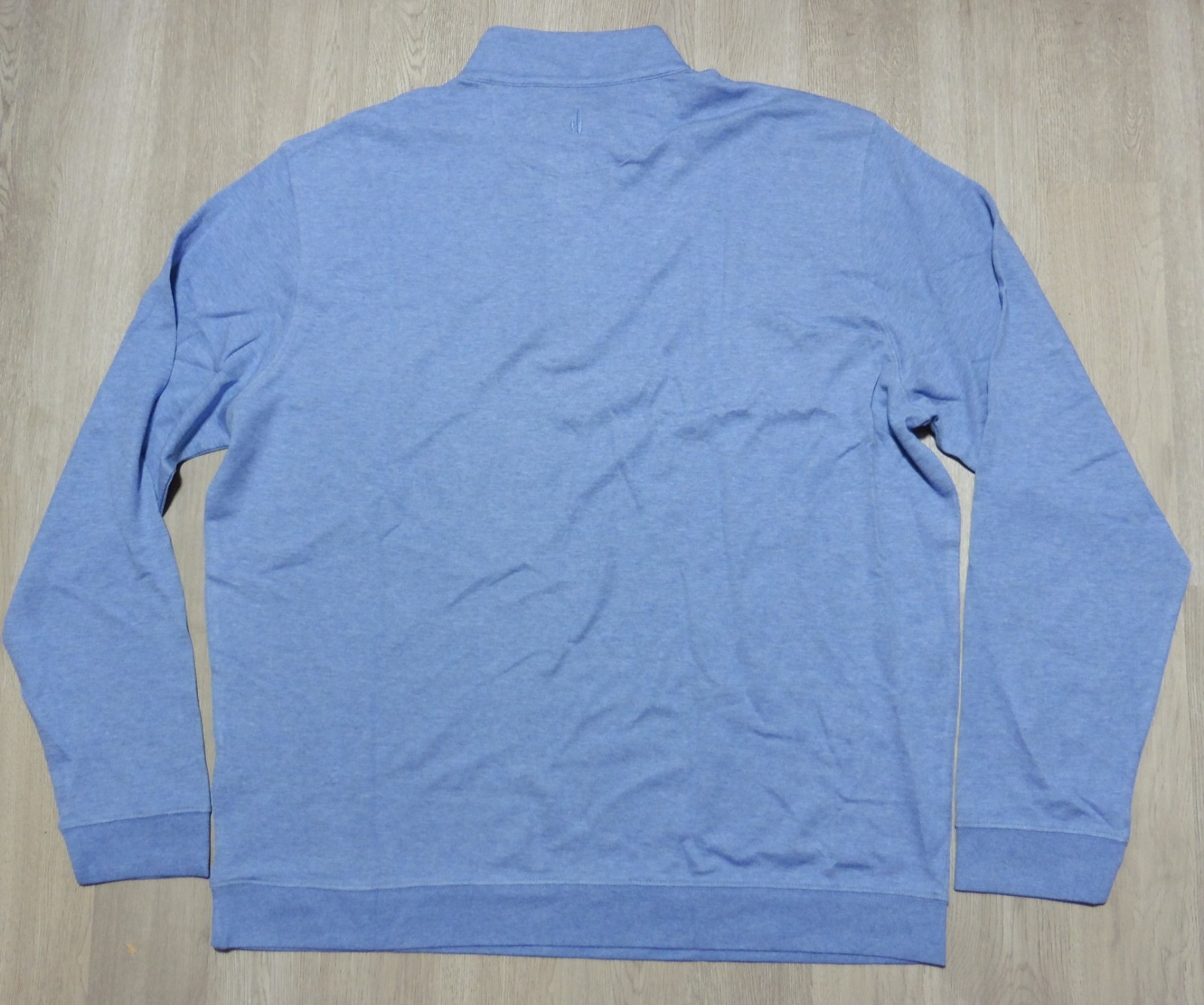 Johnnie-O Men’s XXL Sully Golf 1/4 Zip Pullover Laguna Blue LS
