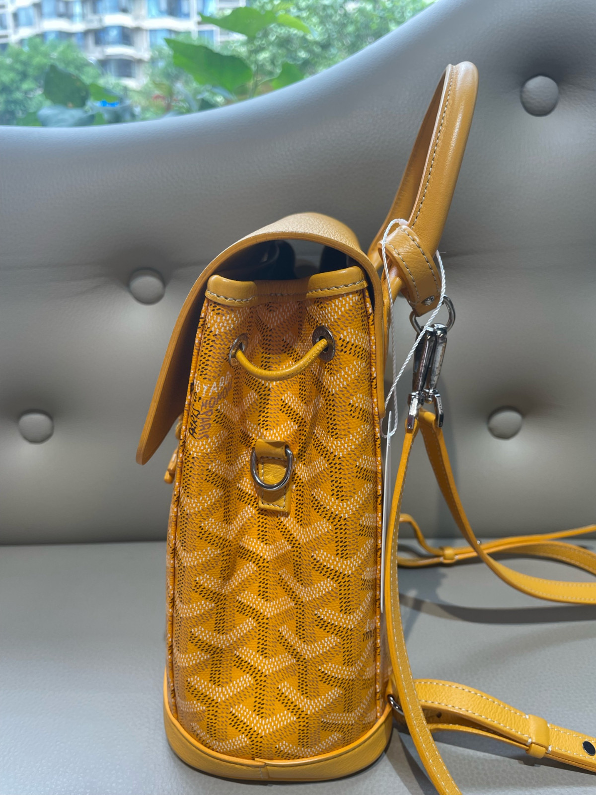 Goyard Alpin Mini Canvas Backpack（ 23×9.5×19 ）cm