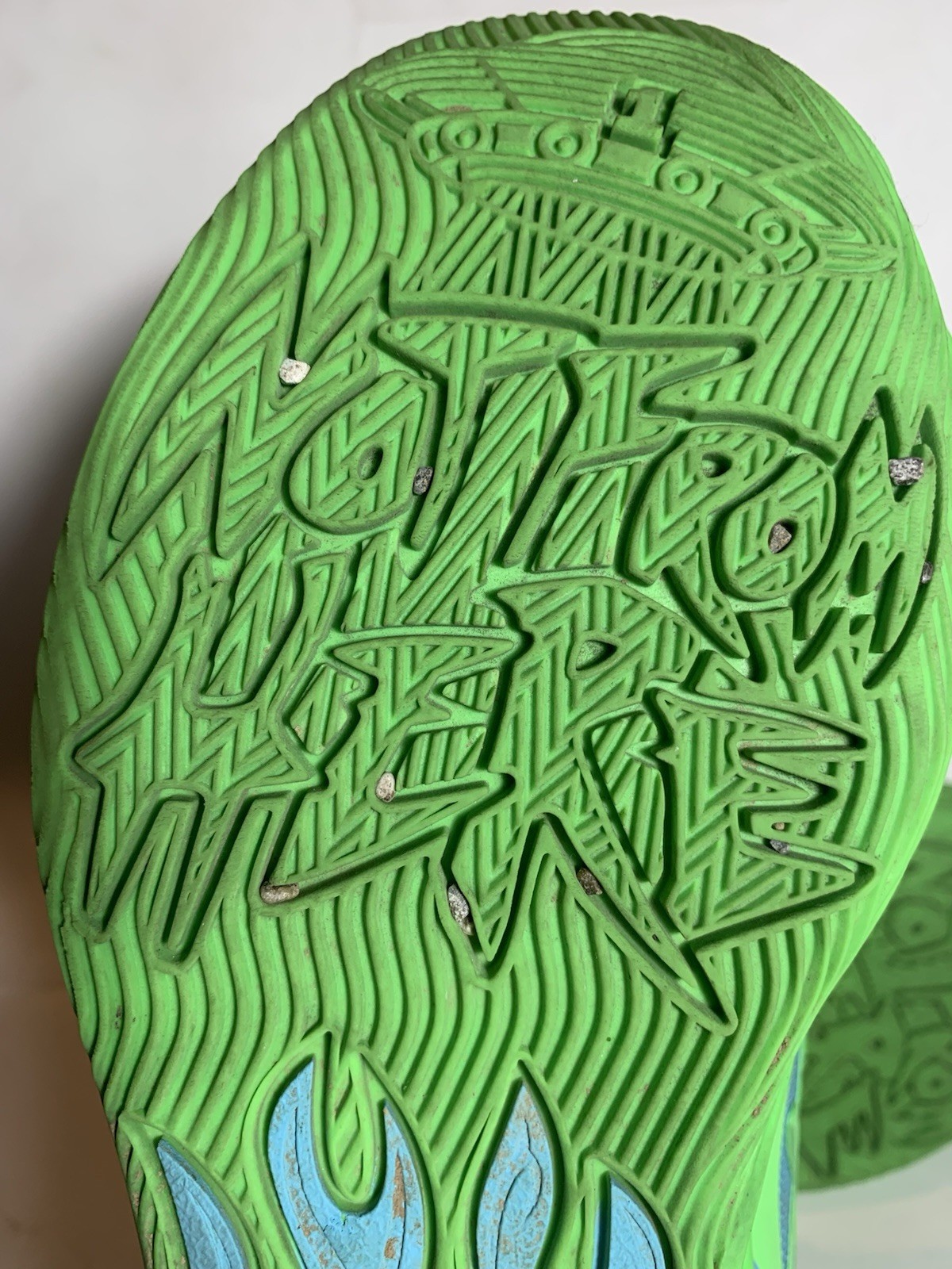 PUMA MB.03 TMNT M.E.L.O. Limited Edition Mid Top Sneakers Green 311313-01 Size 6