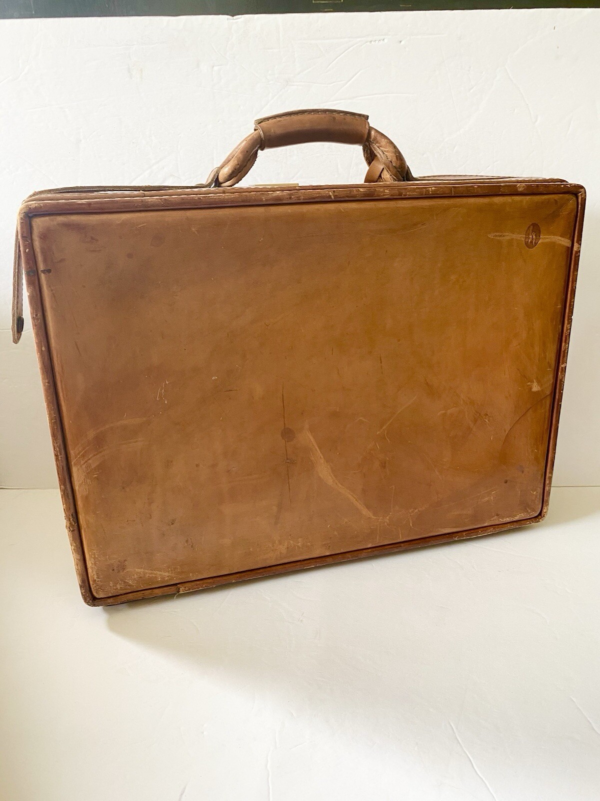 Vintage Hartmann Belting Leather 18 Inch Attache Briefcase Brown