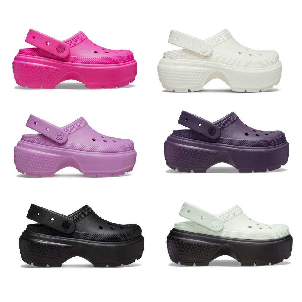 NEW CROCS Stomp Clog 209347 BLACK UNISEX SIZE
