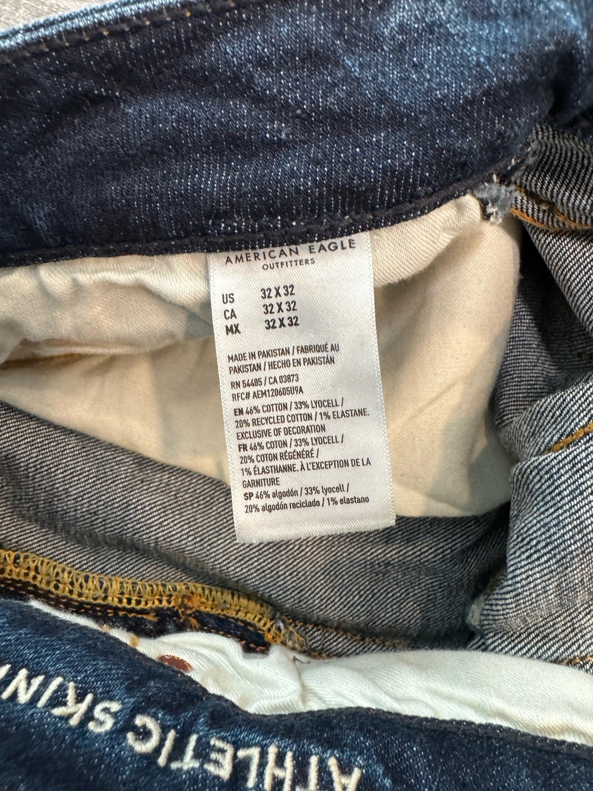 American Eagle Athletic Skinny Jeans 32×32