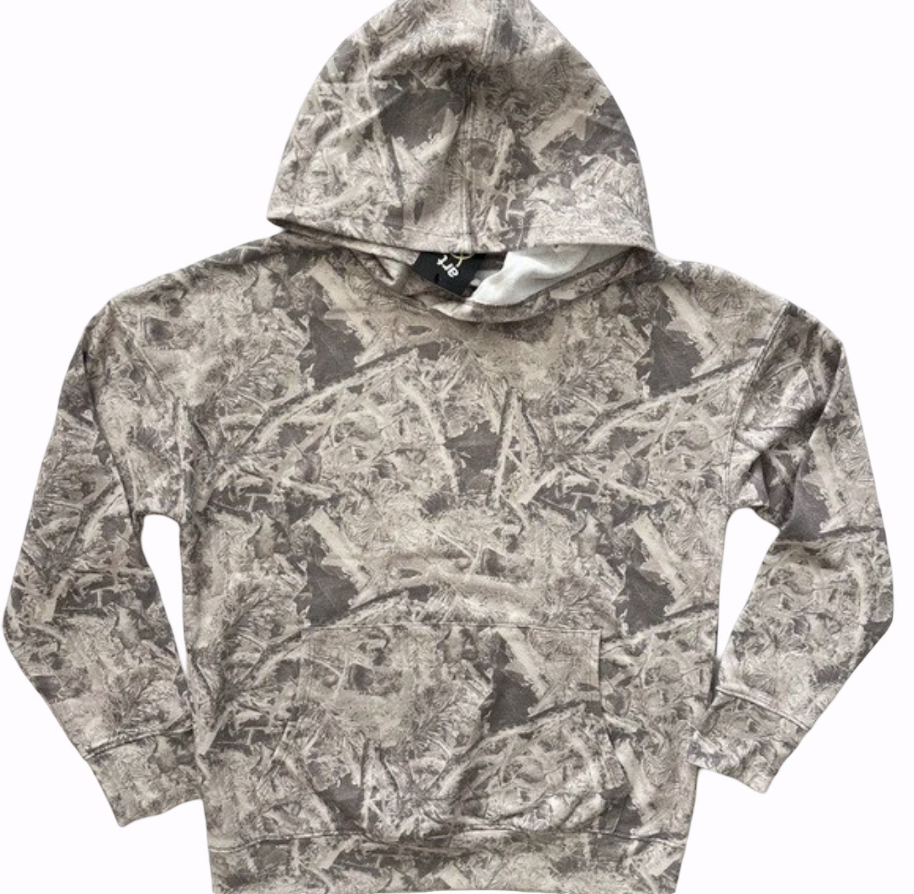 Art Class Boys Tan Camouflage Hoodie Size Large (10-12) New With Tags