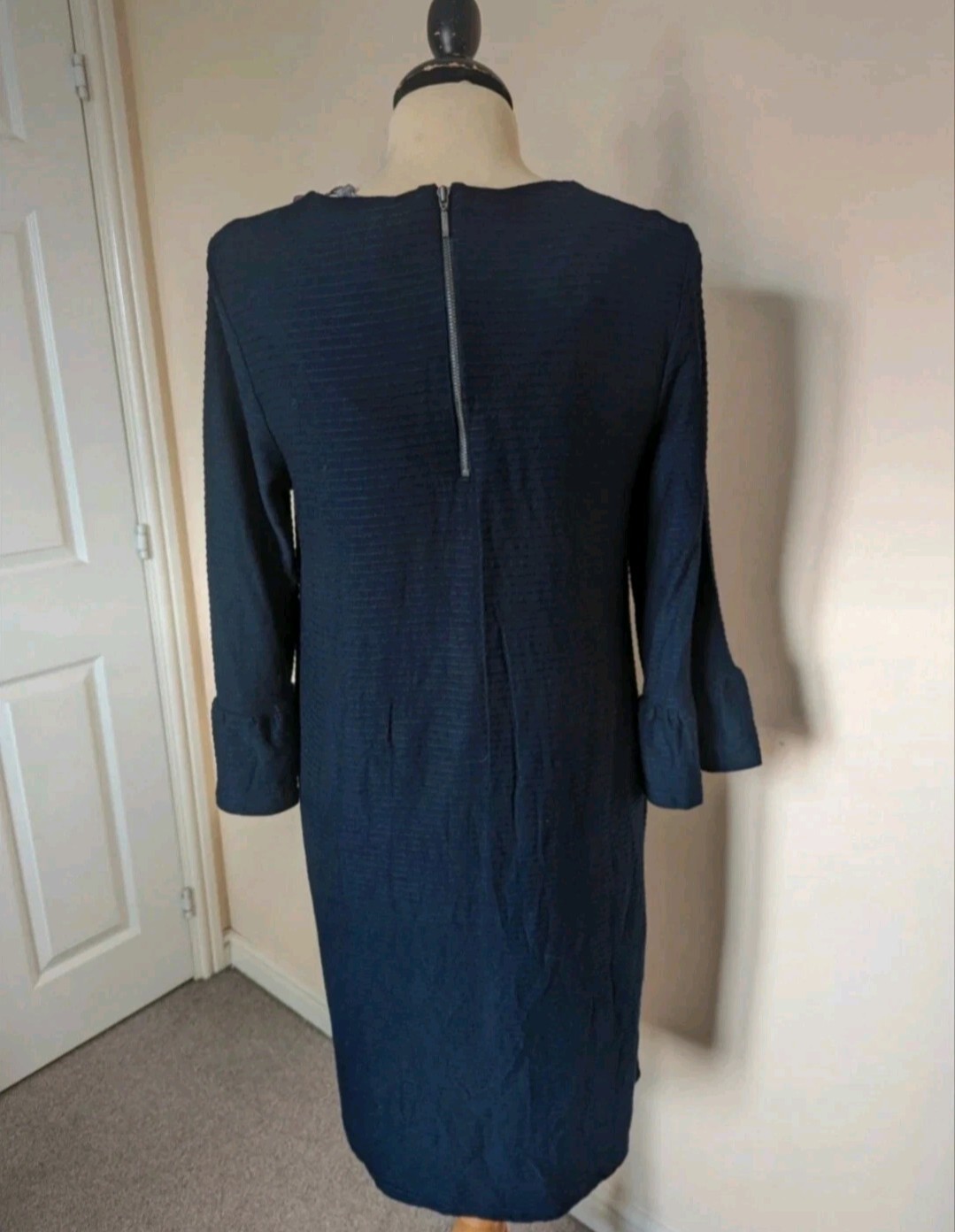 PHASE EIGHT RRP £89 Farah Tunic Dress Midnight Navy Size UK 12 L Brand New