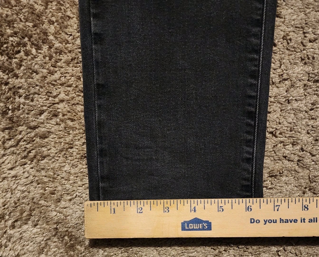 Mavi Premium Jeans Luxe 31 x 30 Marcus Slim Straight Black Stretch Denim Jeans