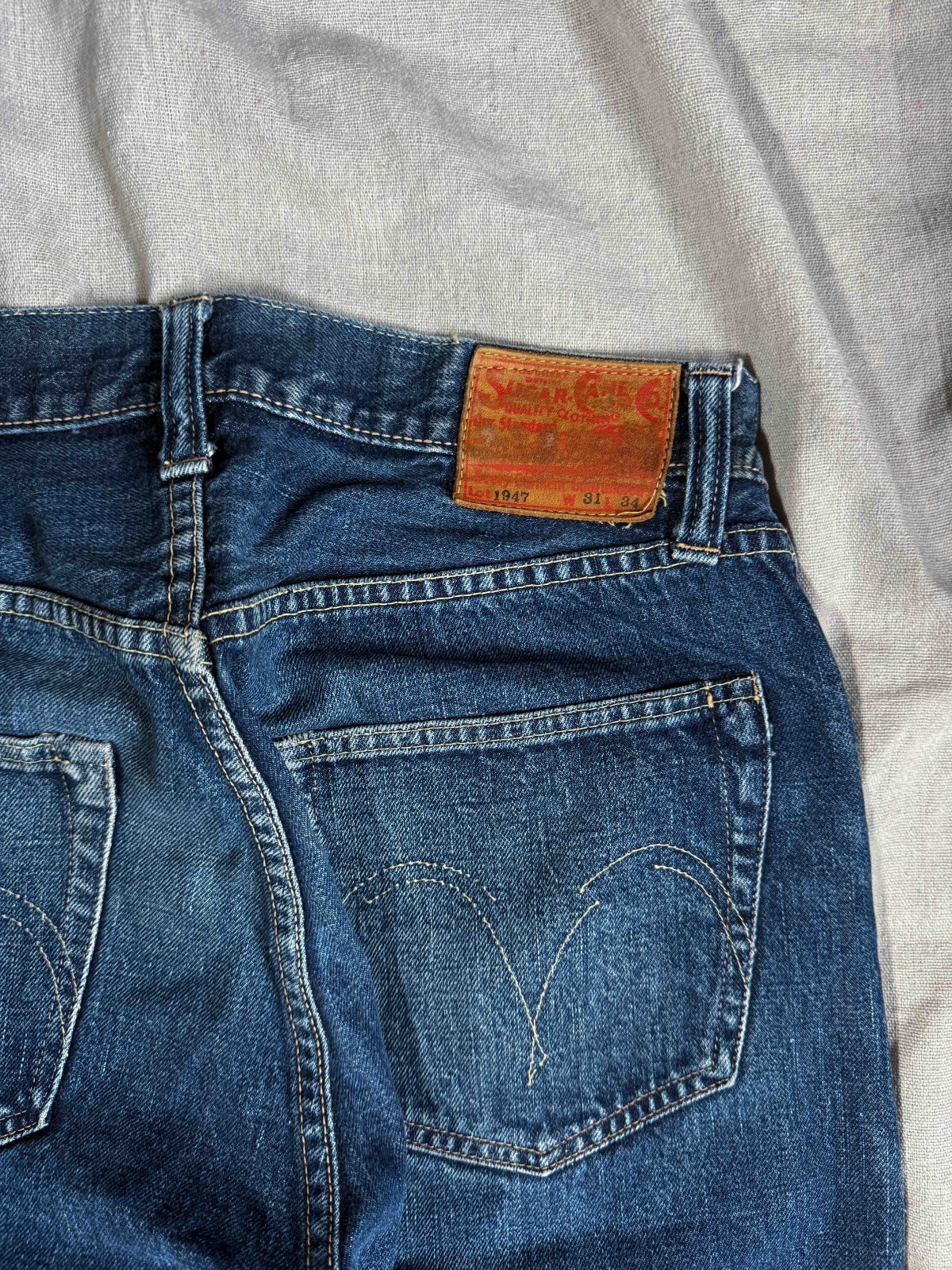 SUGAR CANE 1947 SELVEDGE DENIM JEANS MADE IN JAPAN SIZE 31X33