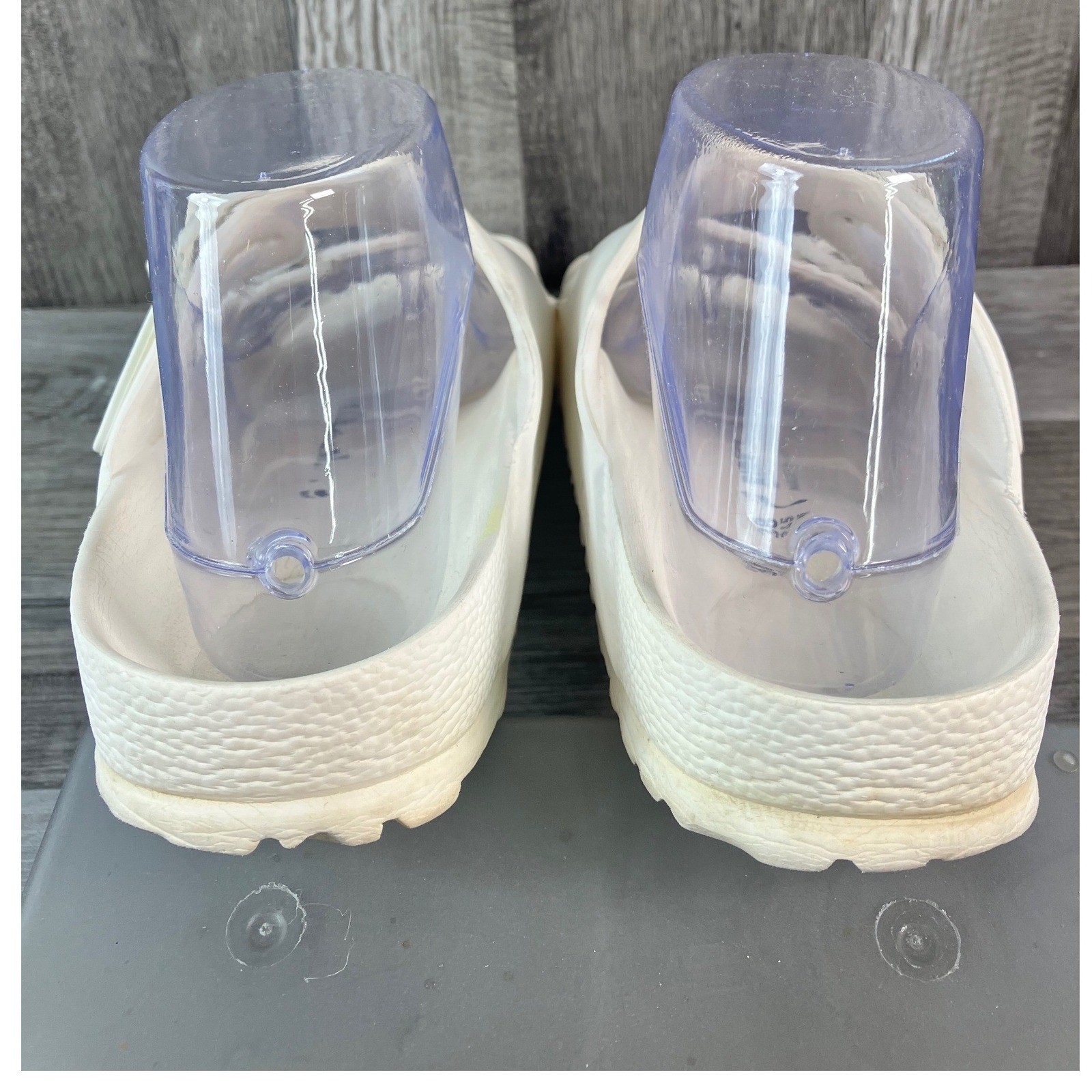 Birkenstock Arizona EVA White Waterproof Slide Sandals Women 7 Men 5 EU 38