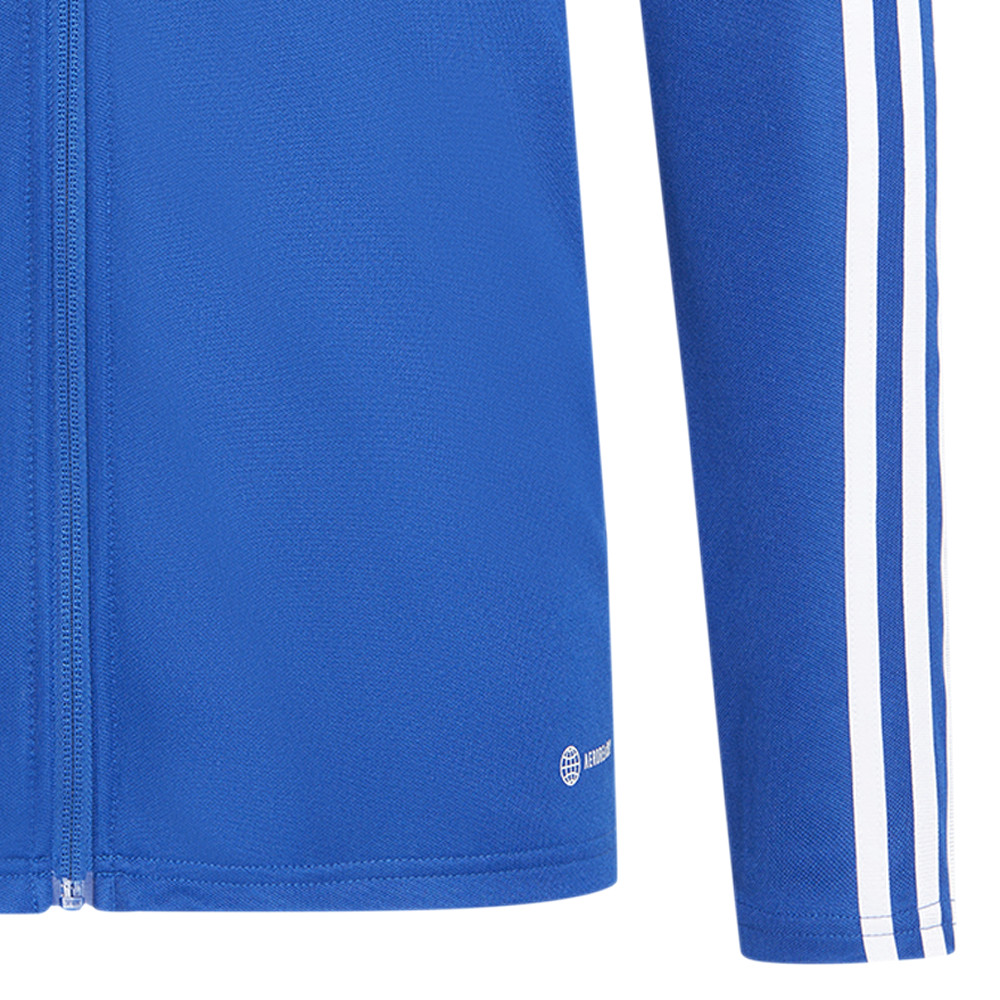 adidas Tiro 23 League Training Full Zip Track Jacket Mens Blue Casual Athletic O