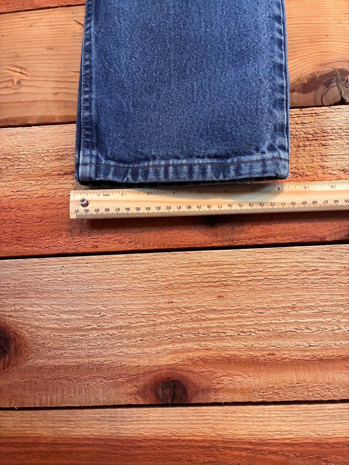Vintage Wrangler 936PWD Cowboy Cut Jeans 36×27 Distressed Workwear Paint USA Wes