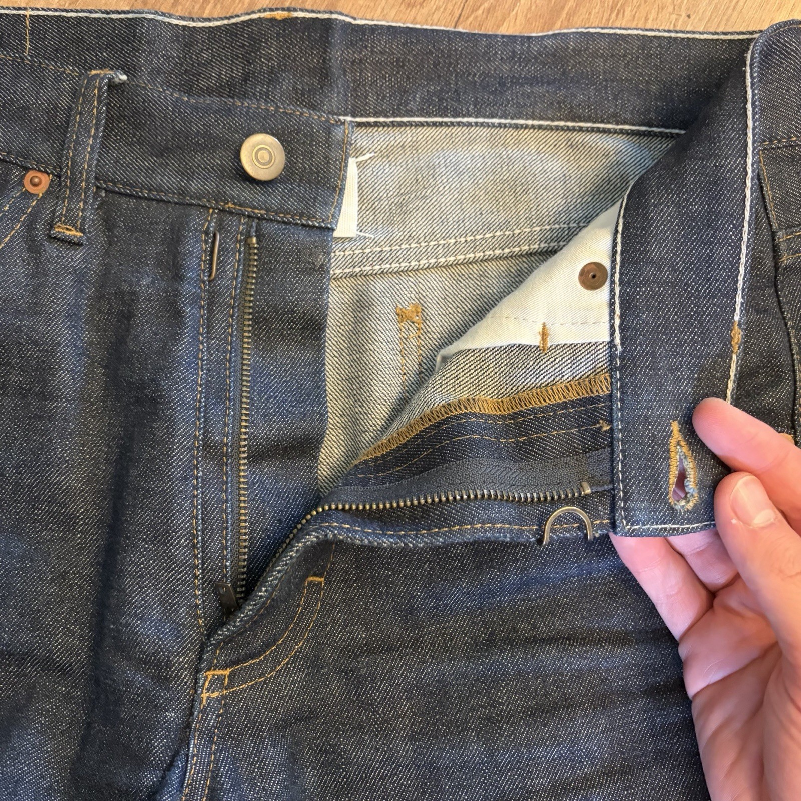 Maison Margiela Selvedge Mid-rise Turn-up Jeans Size W28