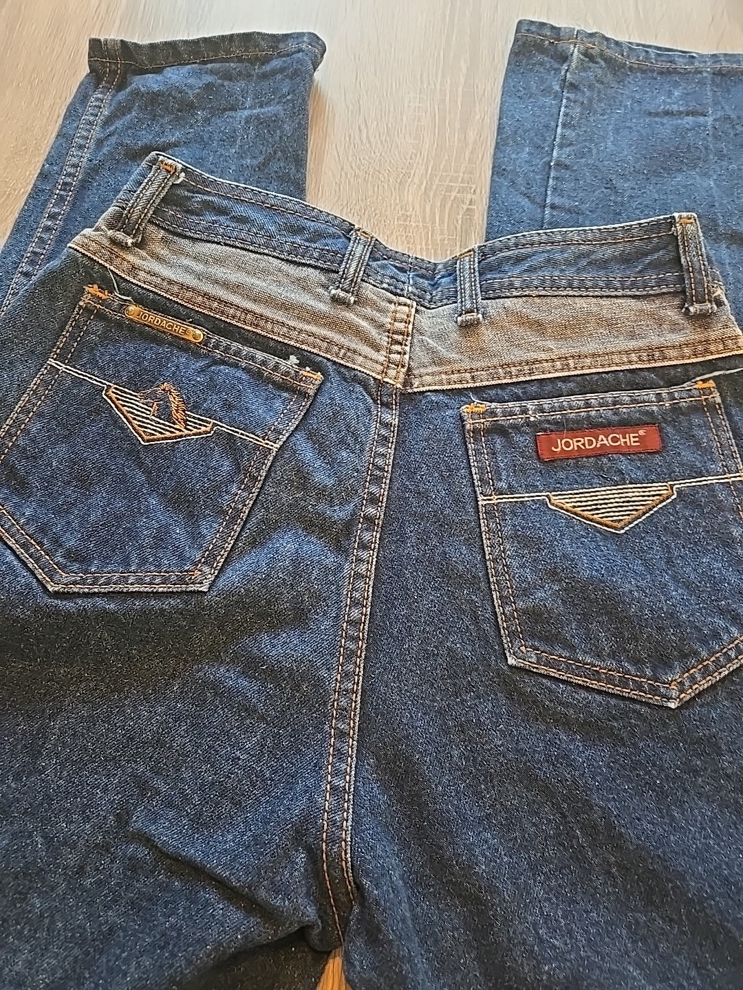 Vintage Jordache Jeans Women’s 29L Horse Head NWOT USA Two Tone Contrast 90s