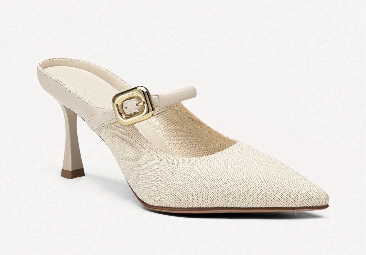 GraceLithe Pointed Toe Heeled Mule
