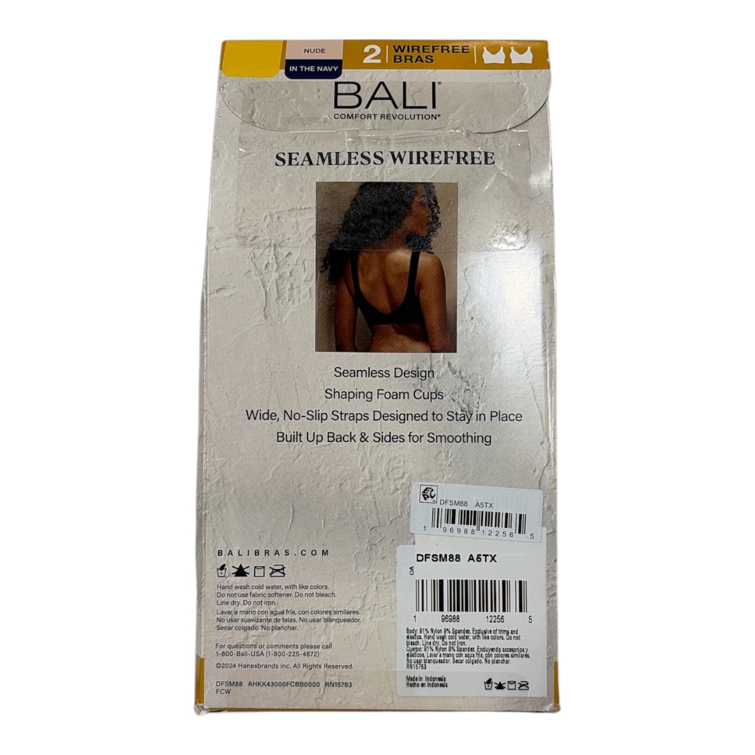 Bali Comfort Revolution Women’s 2-Pack Wire-Free Shaping Bra