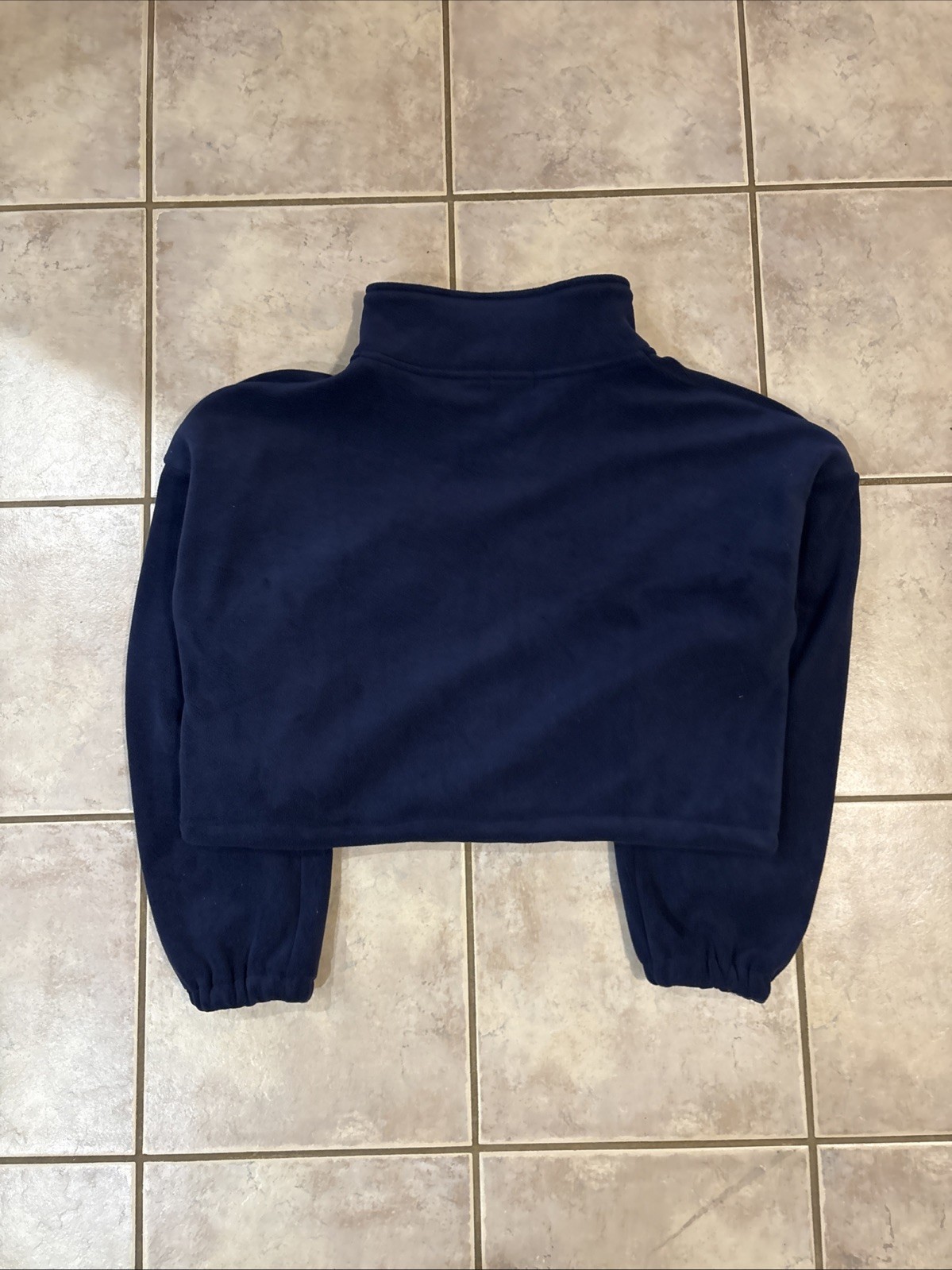Bumeer Navy Blue Fleece Lined Jacket Women’s Size Small NWT Full Zip