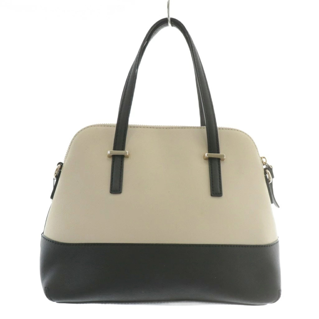 Used Kate Spade Cedar Street Maise handbag shoulder 2WAY leather logo ivory blac