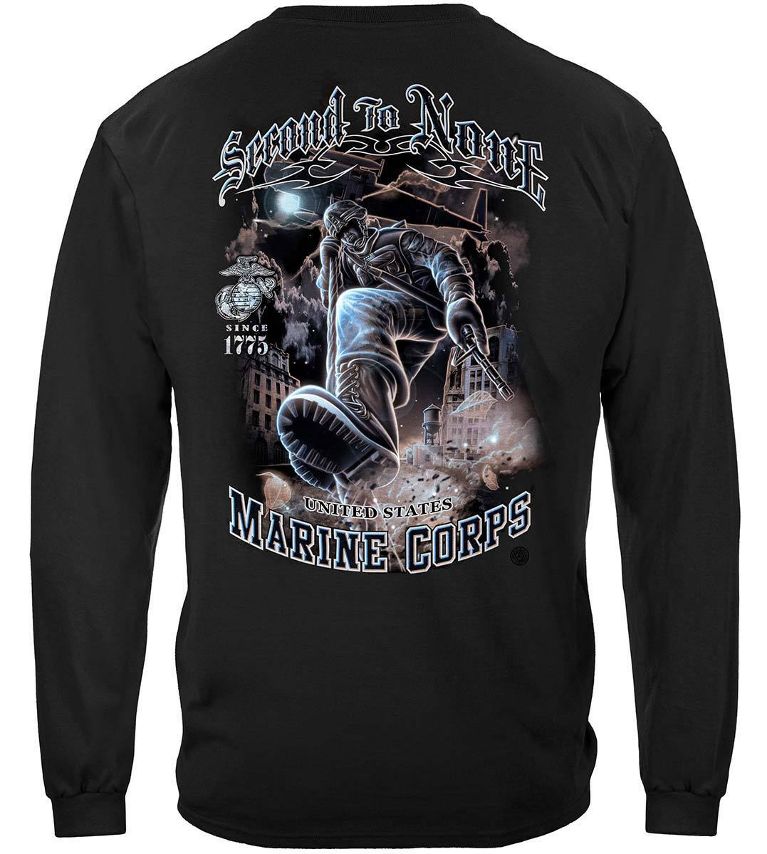 U.S.M.C. Second To None Shirts & Hoodies