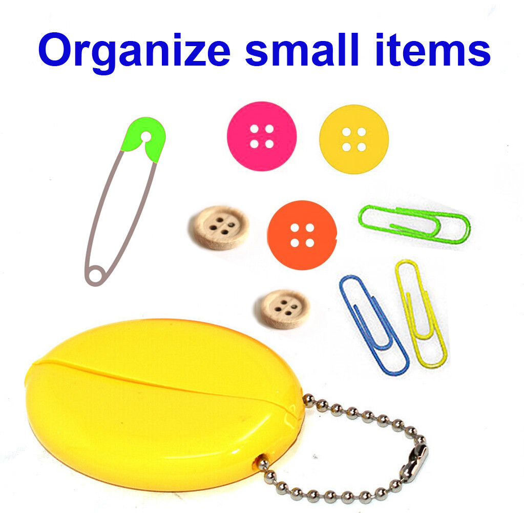 3 Squeeze Purses | Multi-Purpose Holds Keys, Coins, Small items | Made in USA