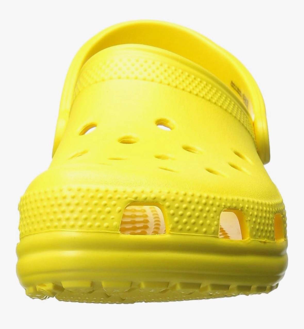 Crocs Classic Clog Roomy Fit Lemon Yellow 10001-7C1 Size 5Y Youth Kids New
