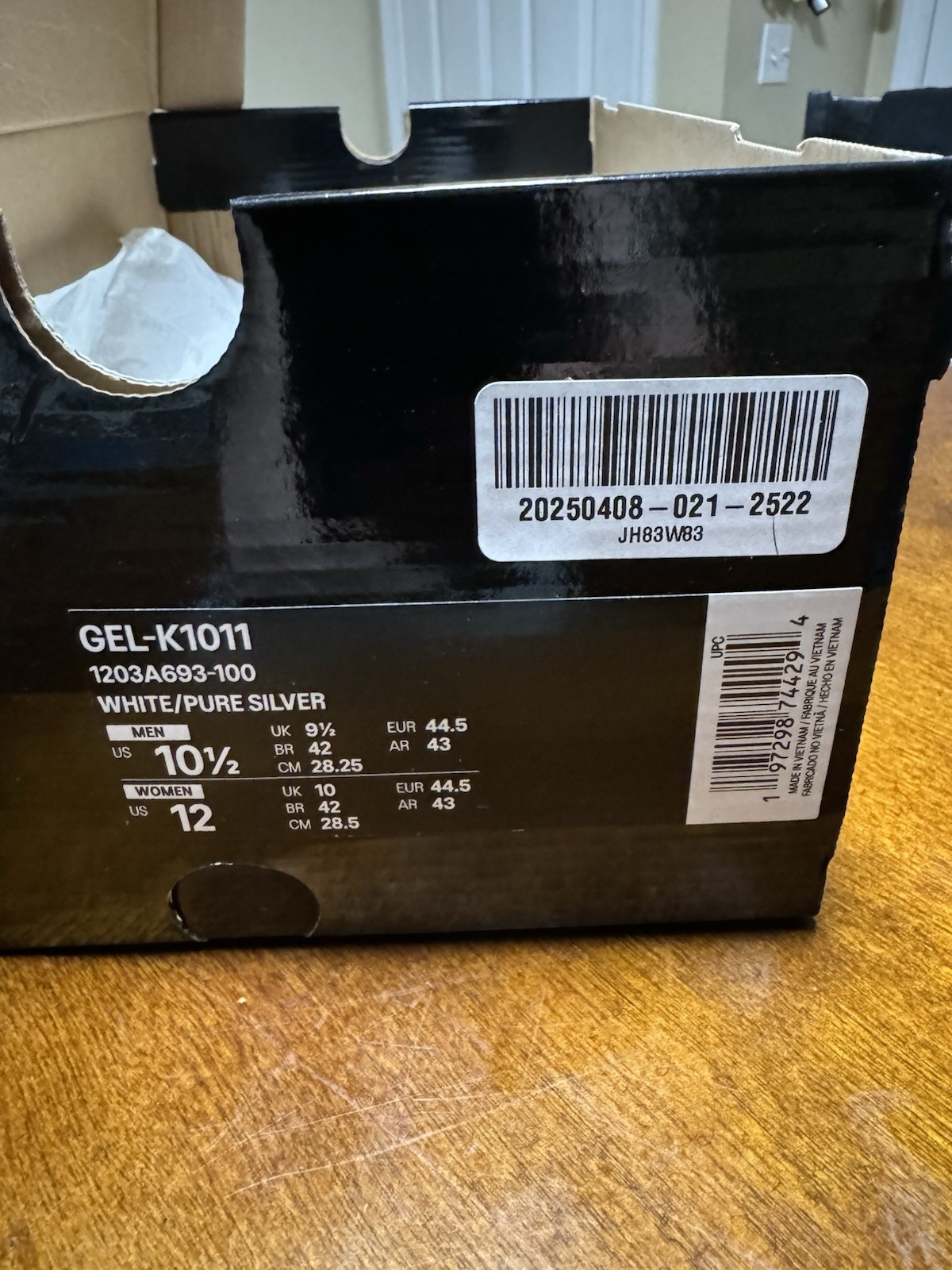 Gallery Dept ASICS Gel-k1011 Size 10.5