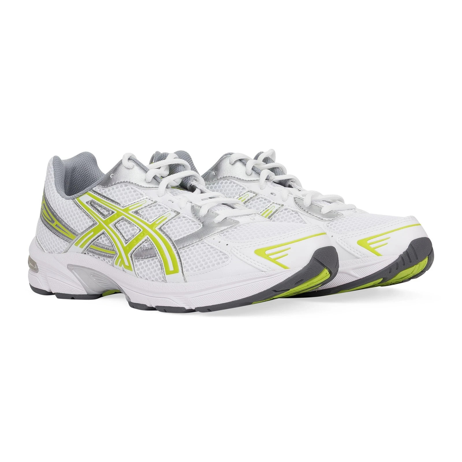 NIB ASICS WHITE/GREEN GEL-1130 SNEAKERS SIZE 11