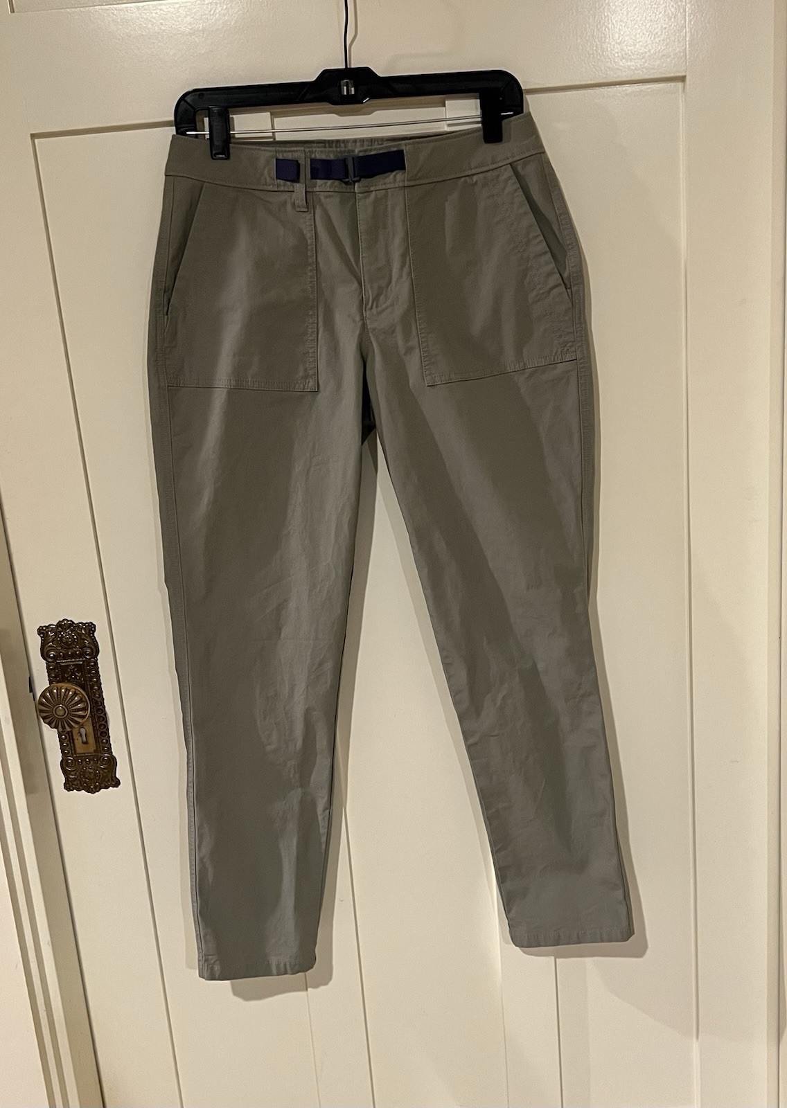 Outdoor Research Womens Shastin Green Chino Pant SZ 6 Hiking Backpacking UPF 50+