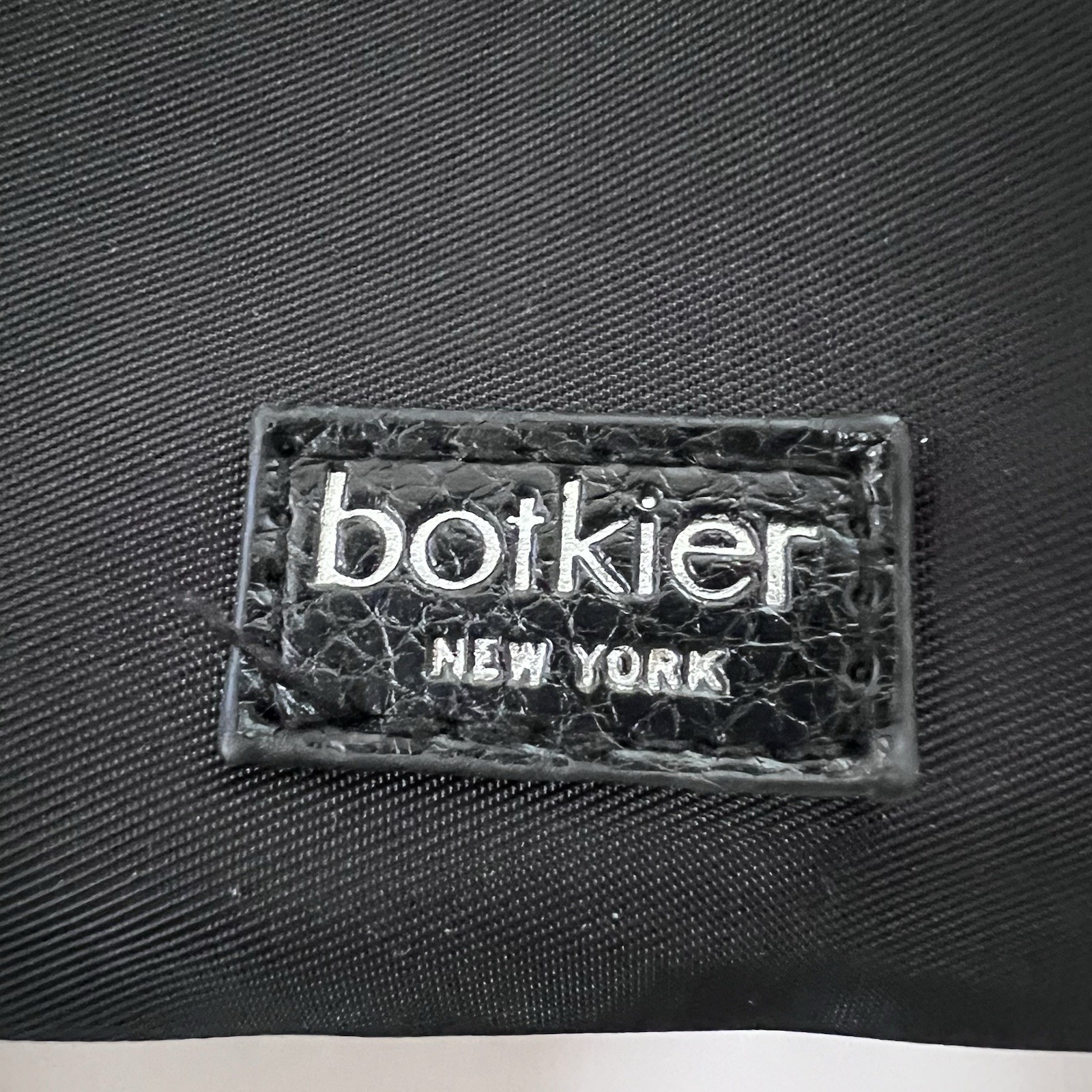 Botkier New York Trigger Mini Backpack Black Faux Leather/Nylon
