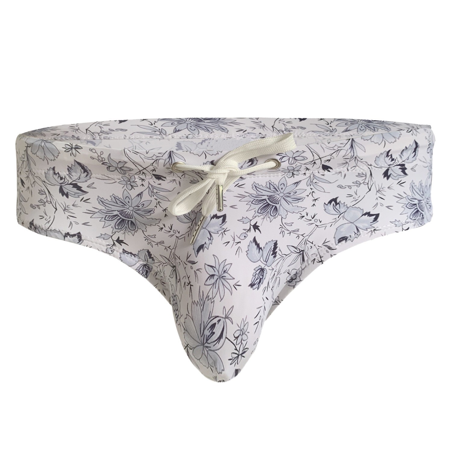 Mens Underwear Briefs Penis Padded Bikini Briefs Low Waist Bath Suit Trunks