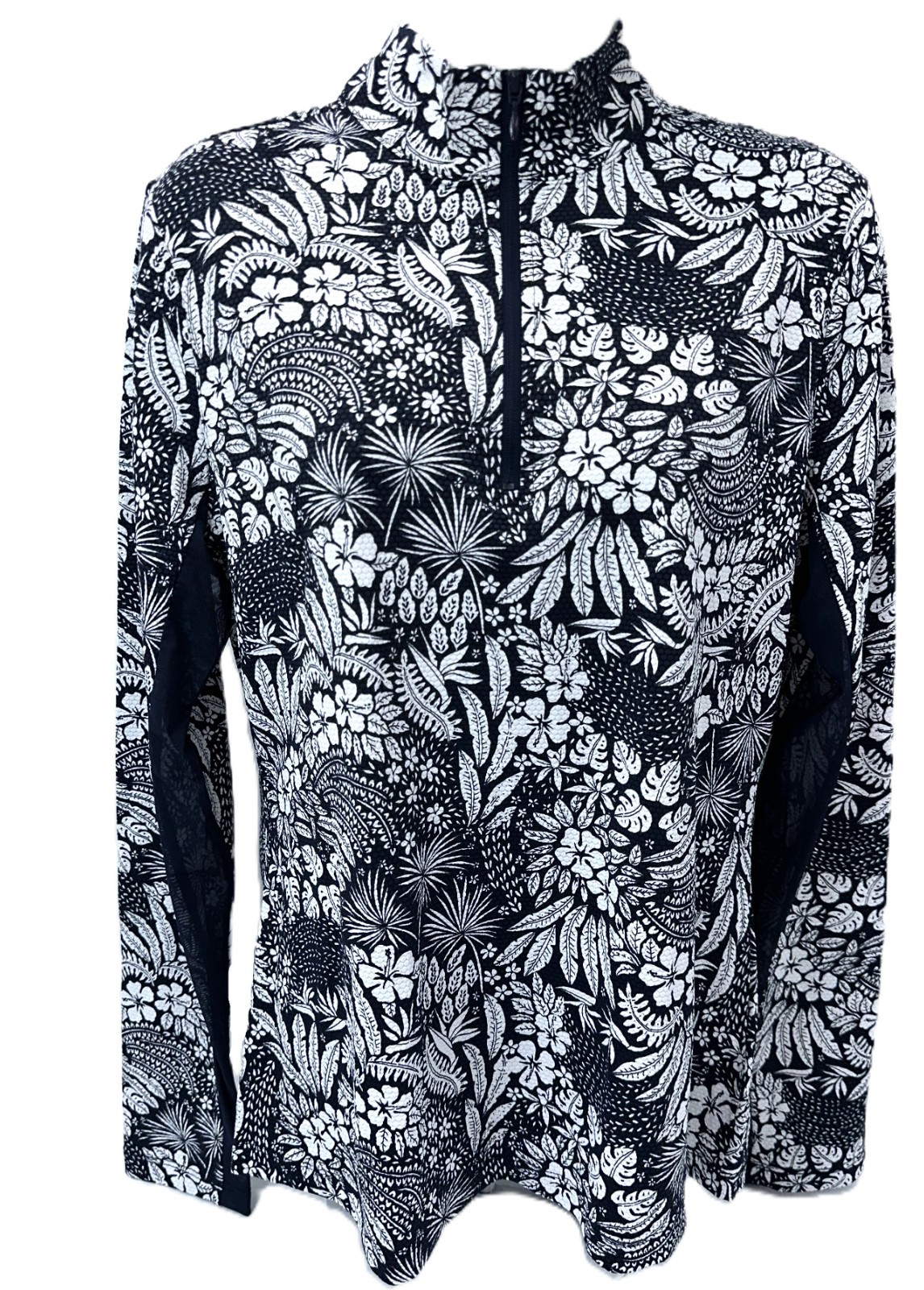 $95 Tommy Bahama Women’s Longsleeve Sun Shirt – Navy/White – Small – New Tags