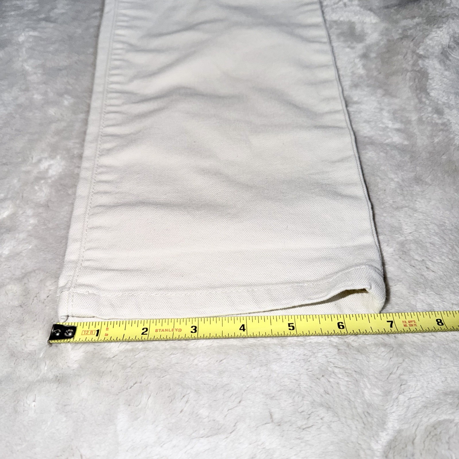 PROOF Huckberry Rover Double-Knee Work Pant Athletic Tapered Fit 34×32 In Salt