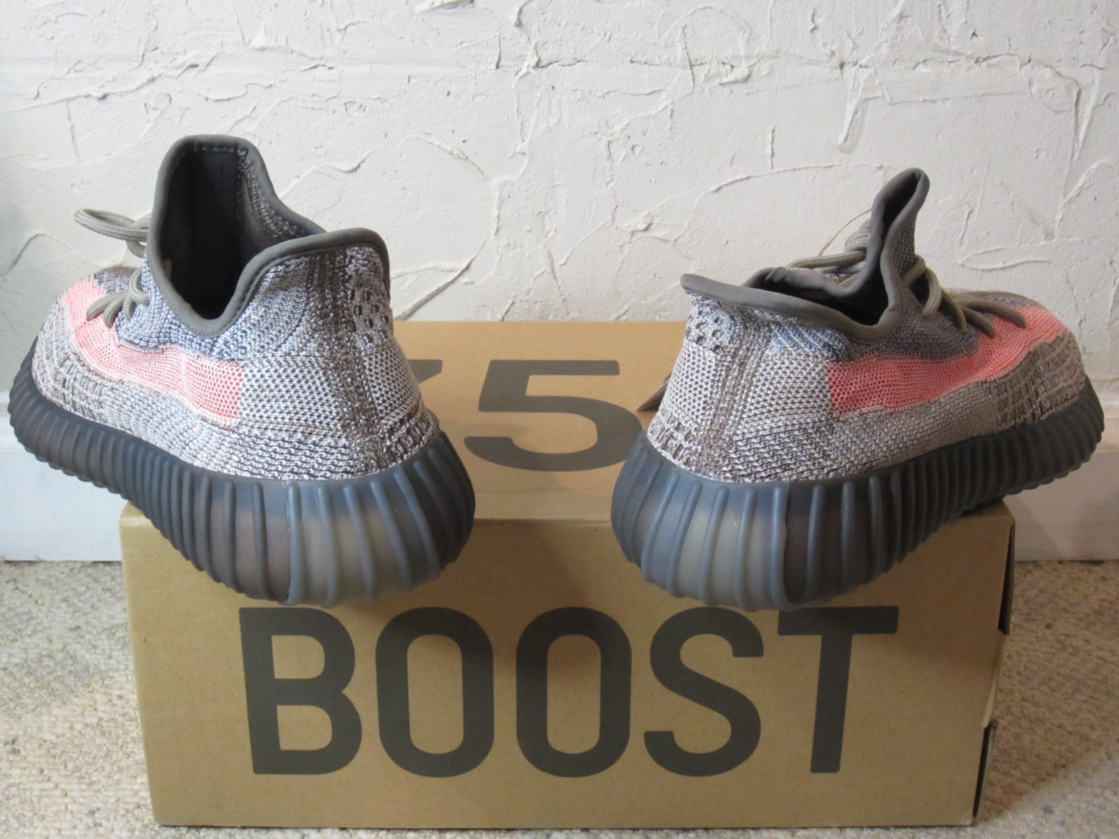adidas Yeezy Boost 350 V2 Ash Stone Men’s Size 10.5 NEW! GW0089 2021 READ