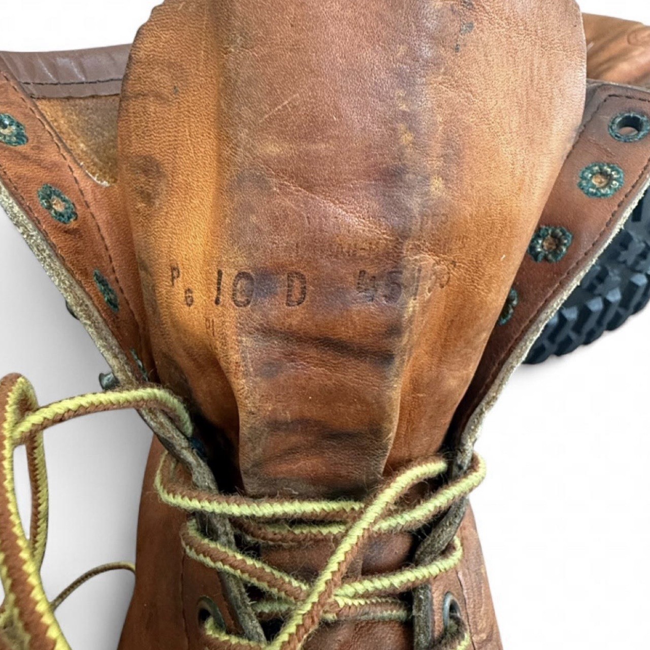 Red Wing Shoes Men’s Brown Leather Lace-Up Ankle Logger Boots Irish Settler 10D
