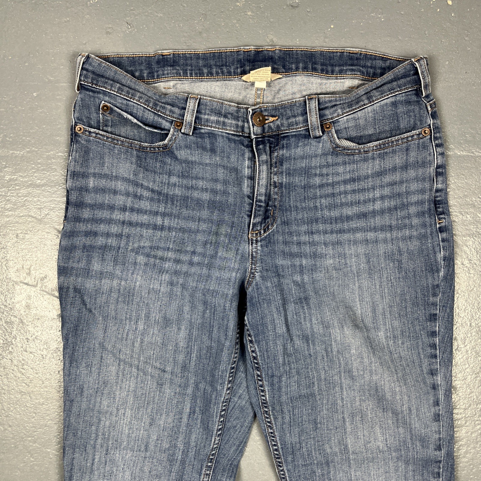 Duluth Trading Co Women’s Jeans Cotton Poly Spandex Blend Sz 12 31” Inseam