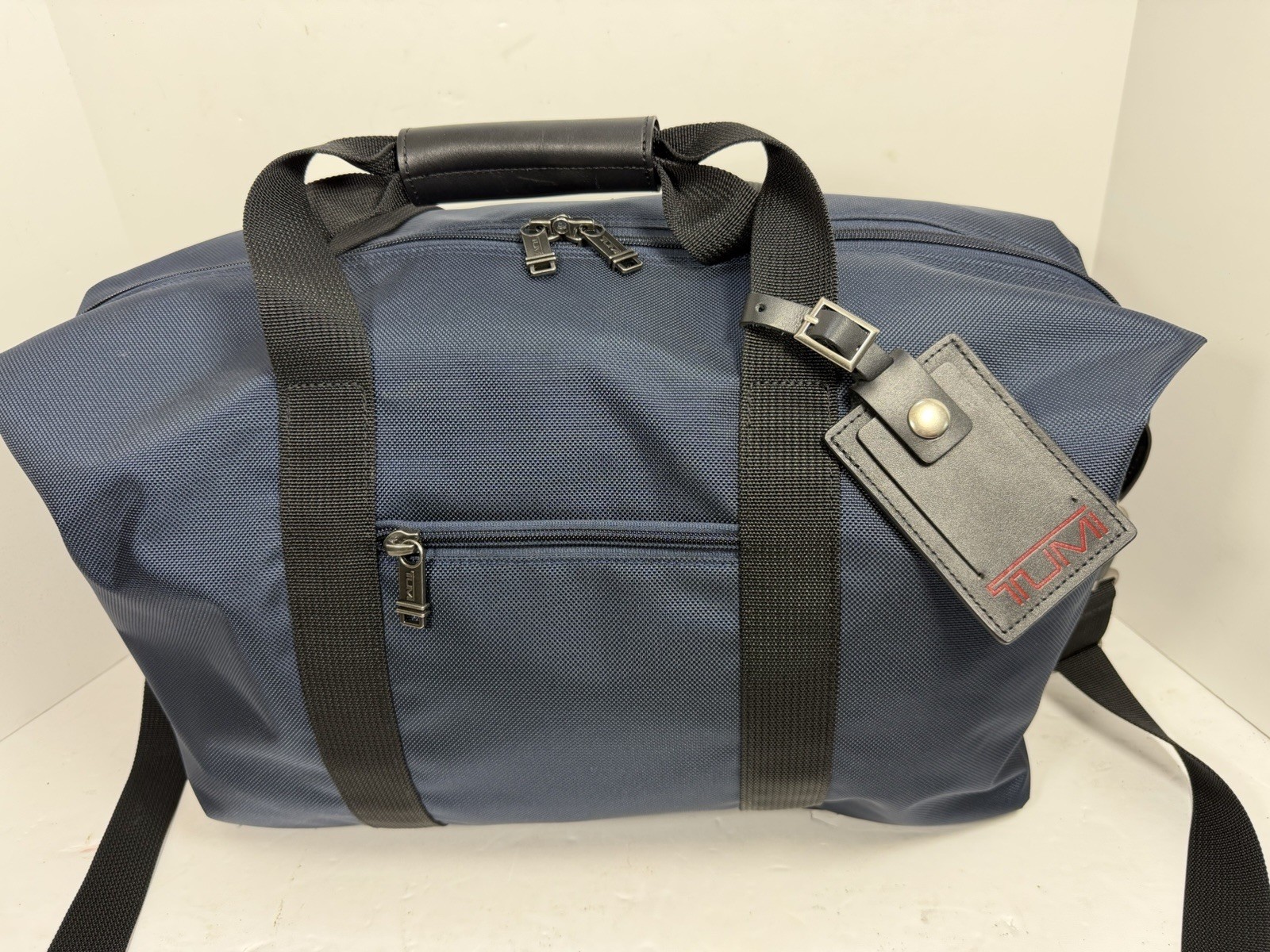 Tumi Alpha Travel Satchel Gen 4 Blue 18x8x12 New