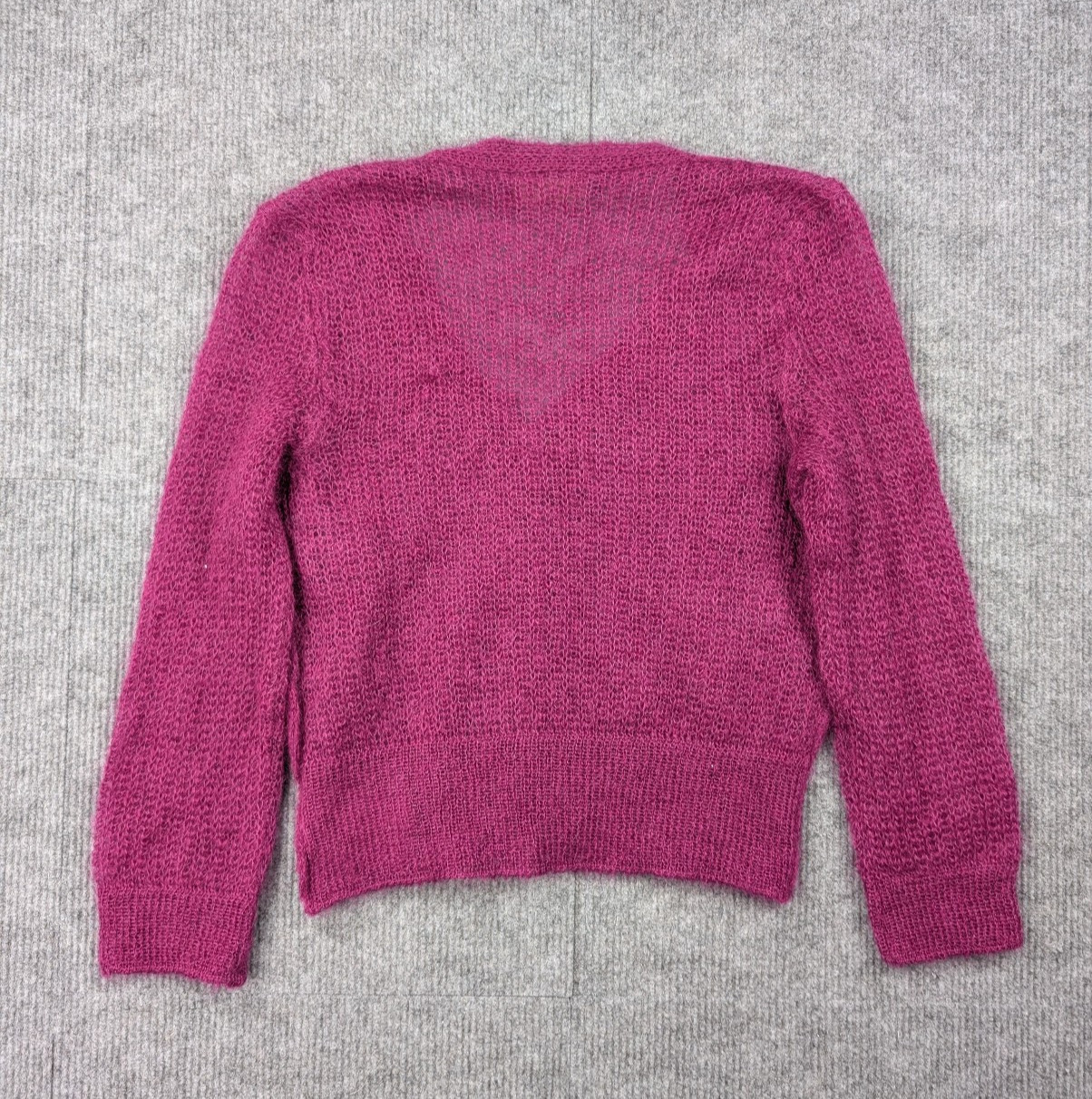 Piazza Sempione Mohair Sweater Womens IT42 US Medium Cardigan Italy Old Money