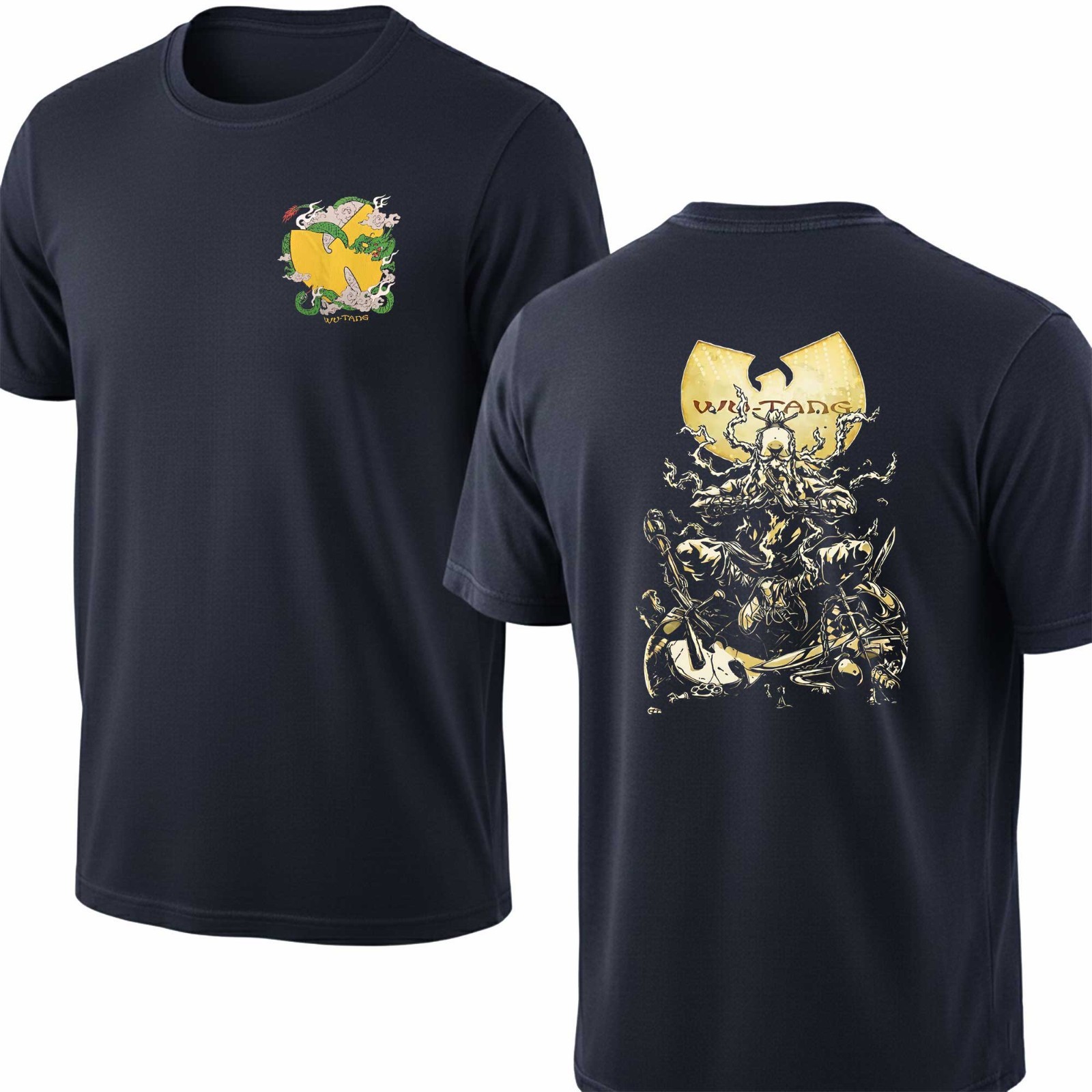 Wu-Tang Clan Dragon T Shirt The Final Chamber International 2026 Shirt Black
