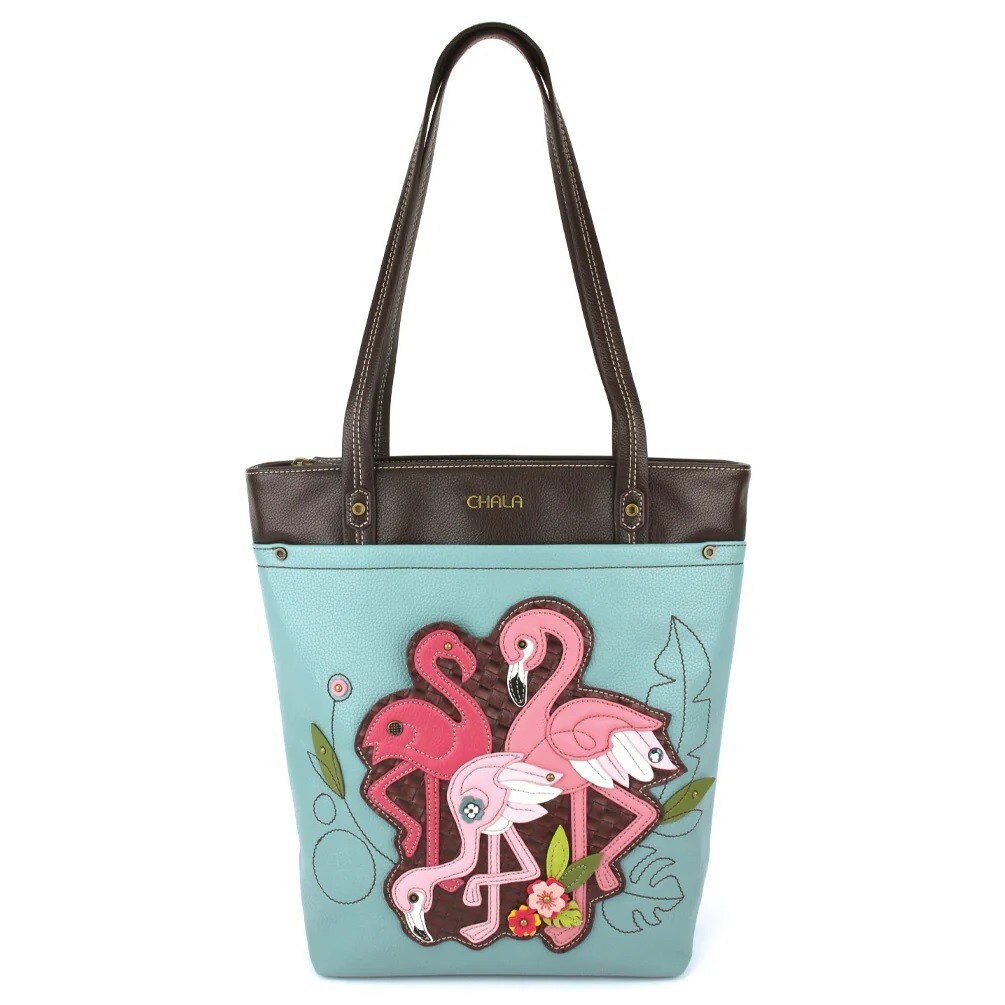 CHALA Deluxe Everyday Tote FLAMINGO (Blue) NWT