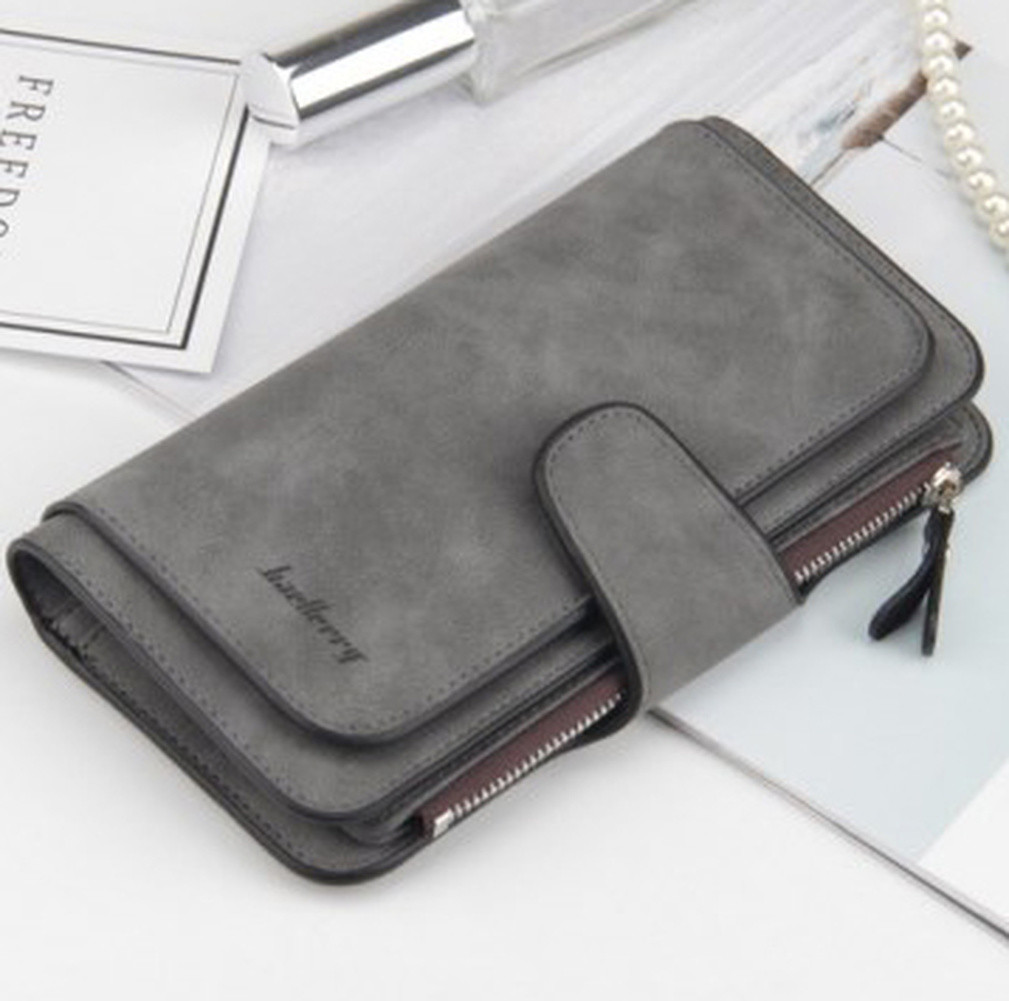 Womens Leather Clutch Wallet Long Purse Card Holder Case Hasp Handbag Best Gift