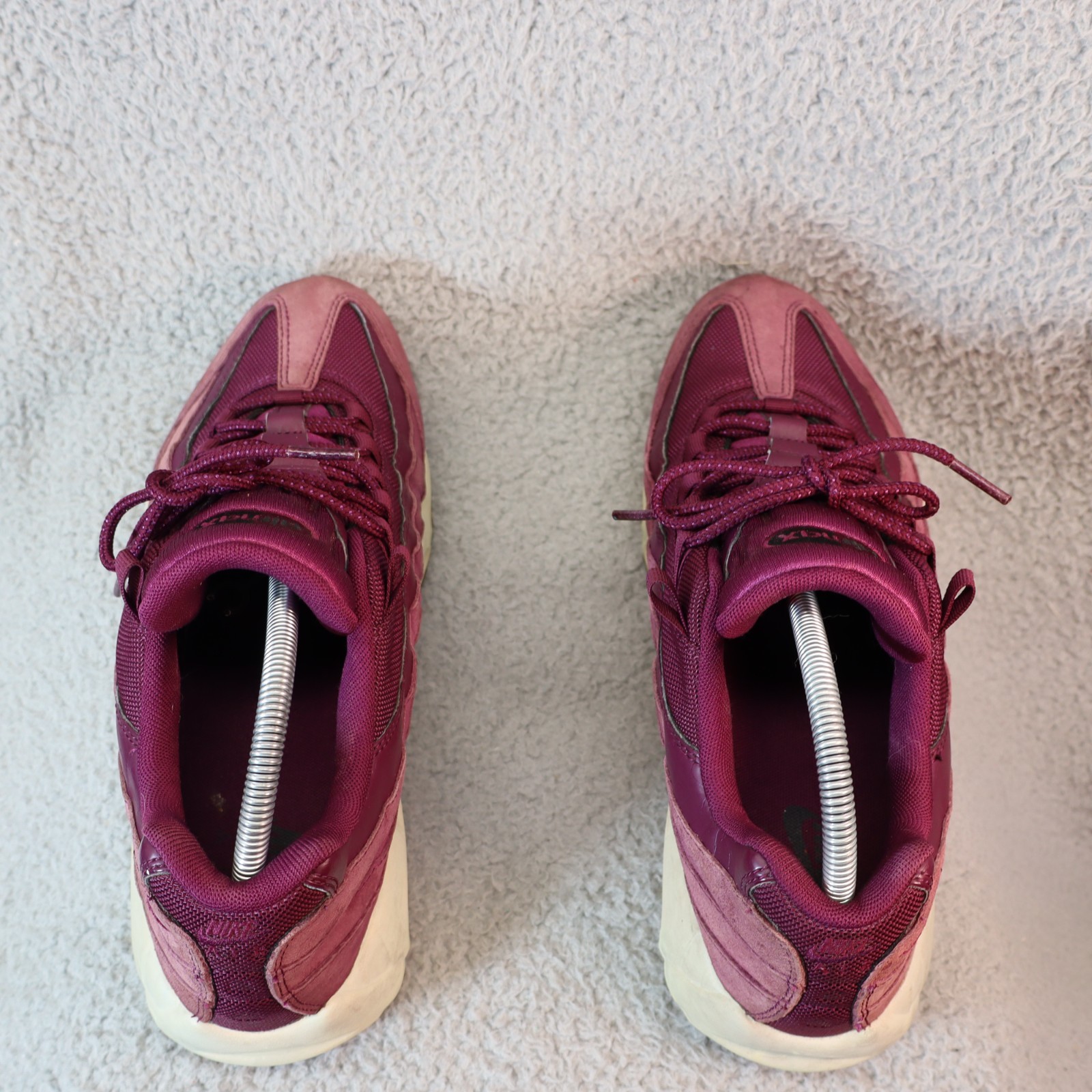 Air Max 95 Bordeaux Gum SE Sz 10.5 Used no box