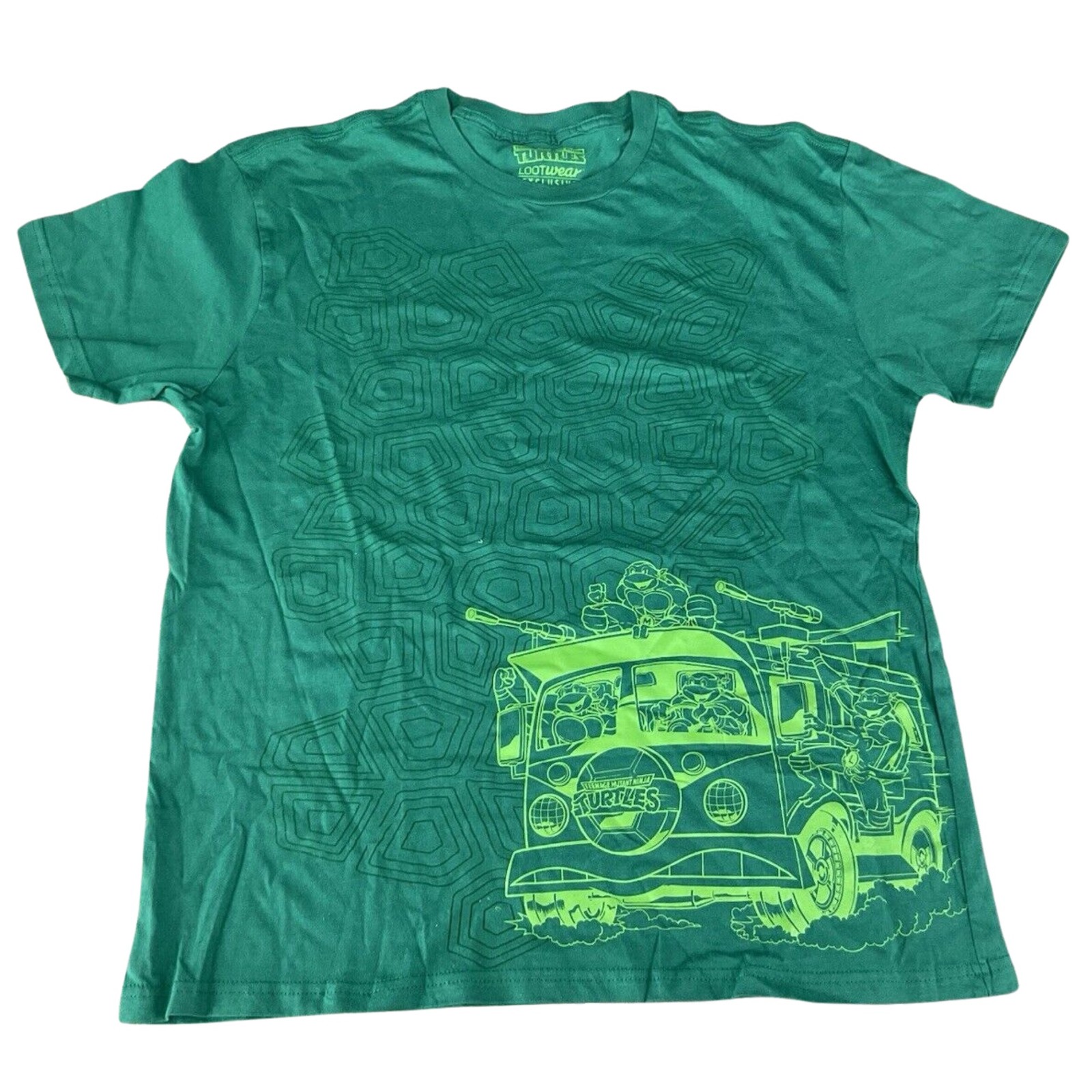 Loot Crate TMNT Large T Shirt Mens July Animation 2017 LootWear Exclusive.